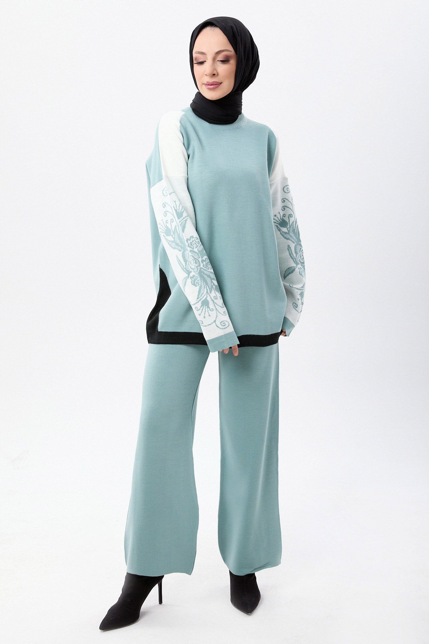 23783-MINT Triko Takım - 2