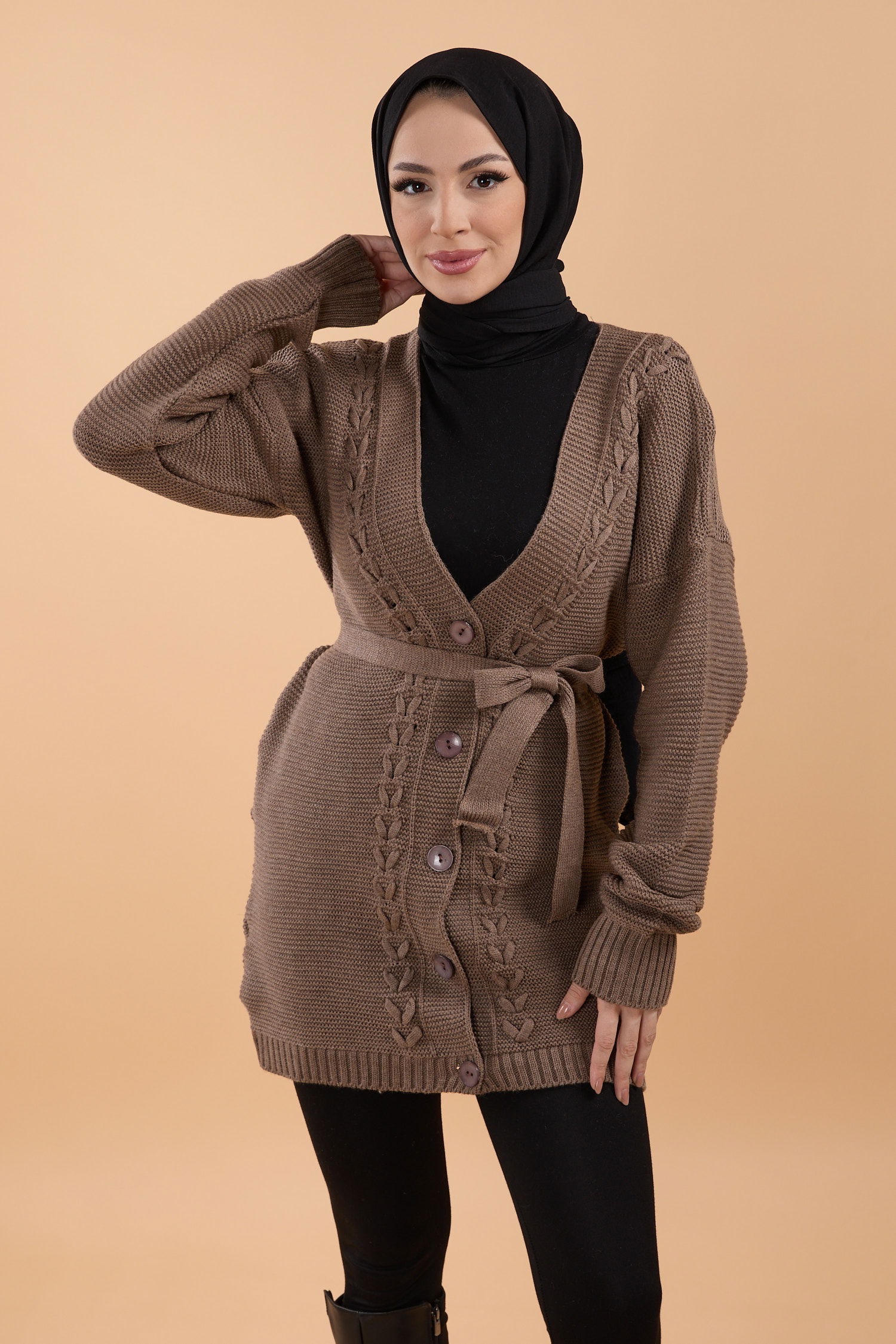 23789-VIZON Triko Hırka - 2