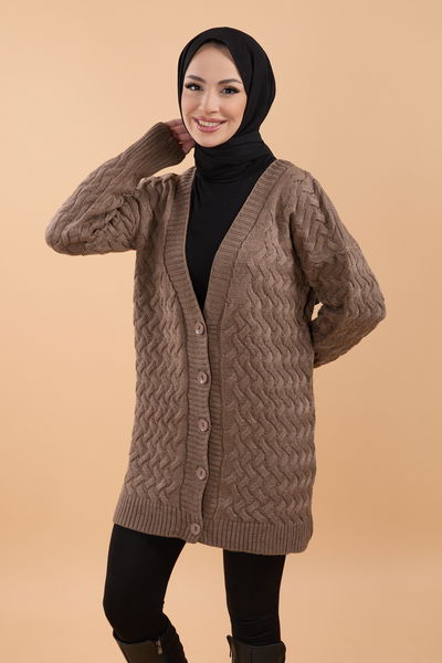 23790-VIZON Triko Hırka 