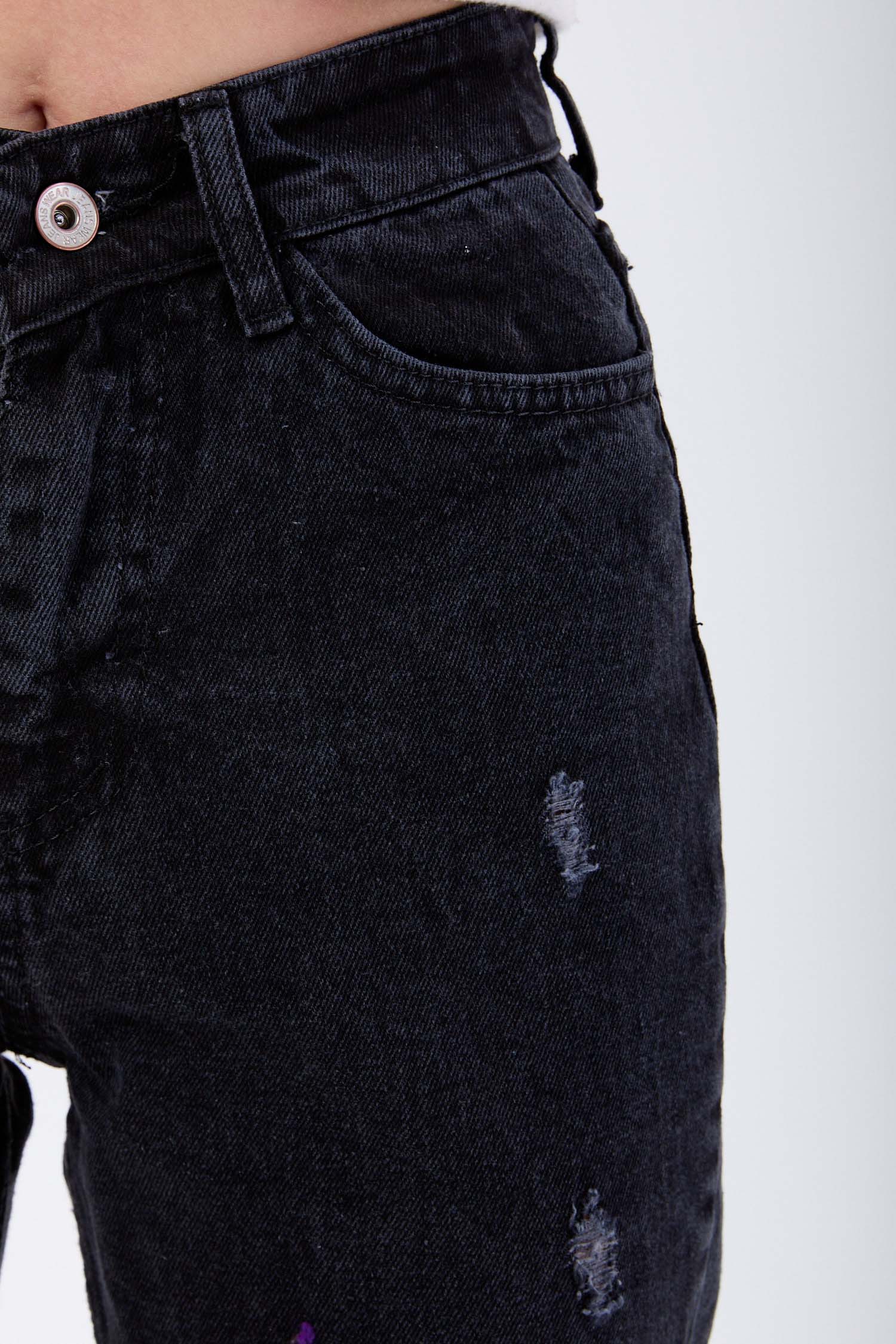23813-ANTRASIT Mam Jeans Lazer Kesim - 4
