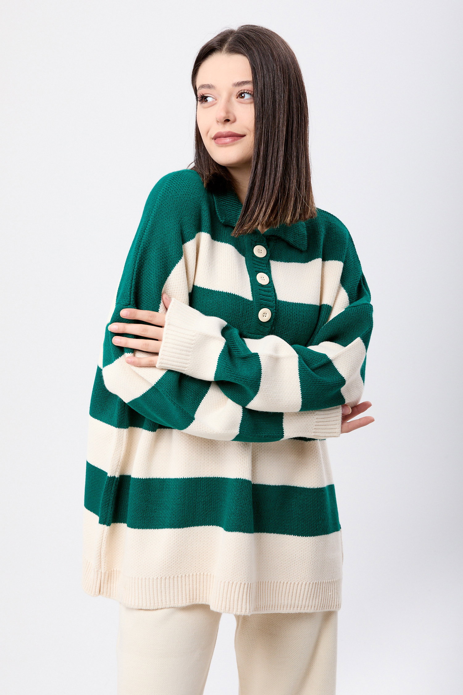 Triko Tunik Pantolon Yesil - 23895 - 7