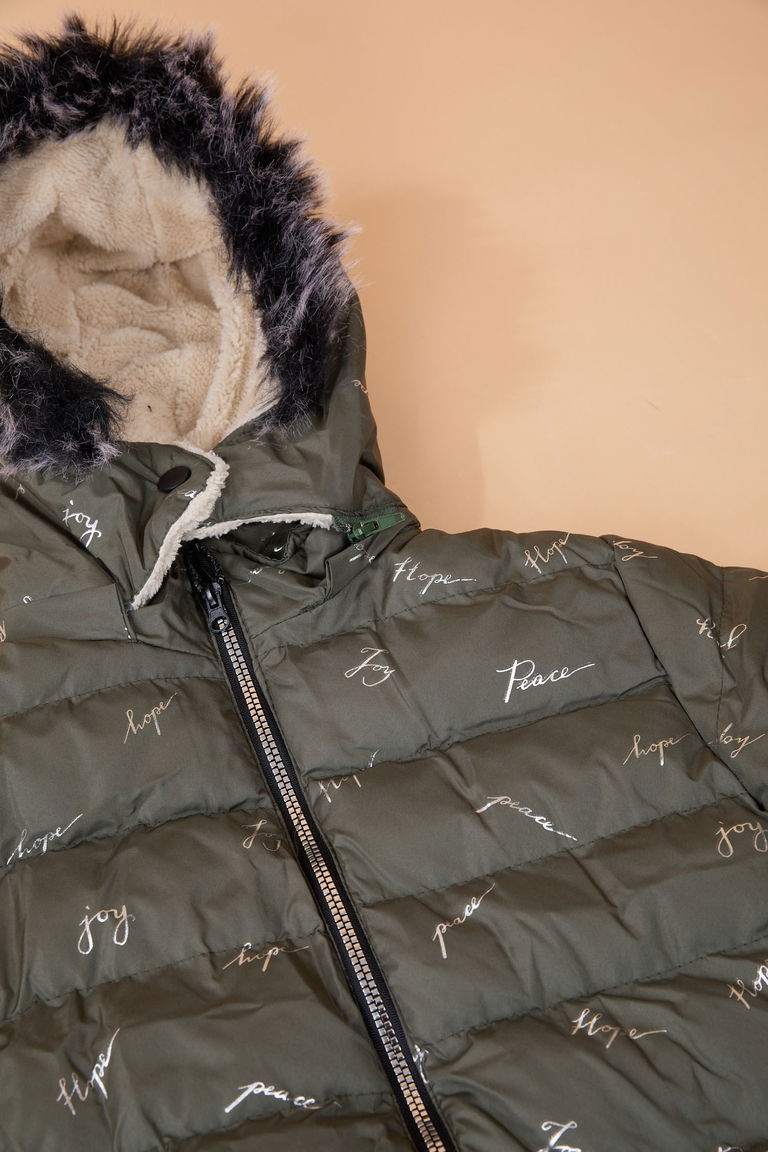 23900-HAKI Kız Çocuk Montu - TOFİSA