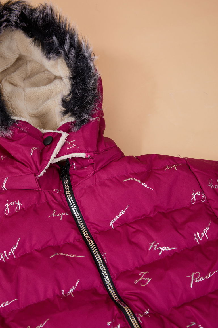 23900-MURDUM Kız Çocuk Montu - TOFİSA