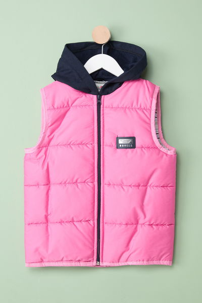 23940-PEMBE Çocuk Mont 
