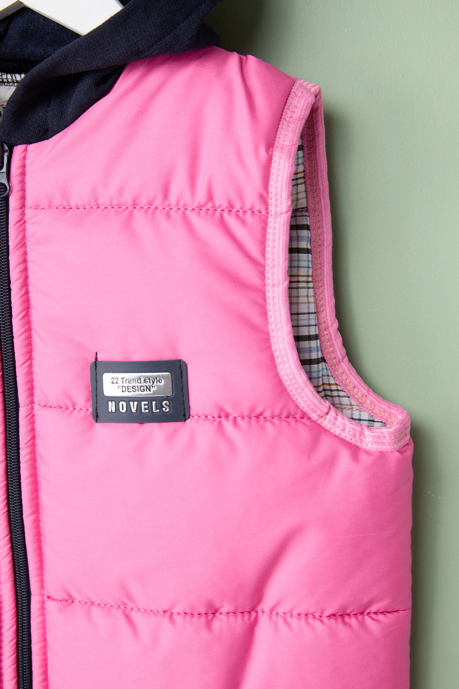 23940-PEMBE Çocuk Mont - 2