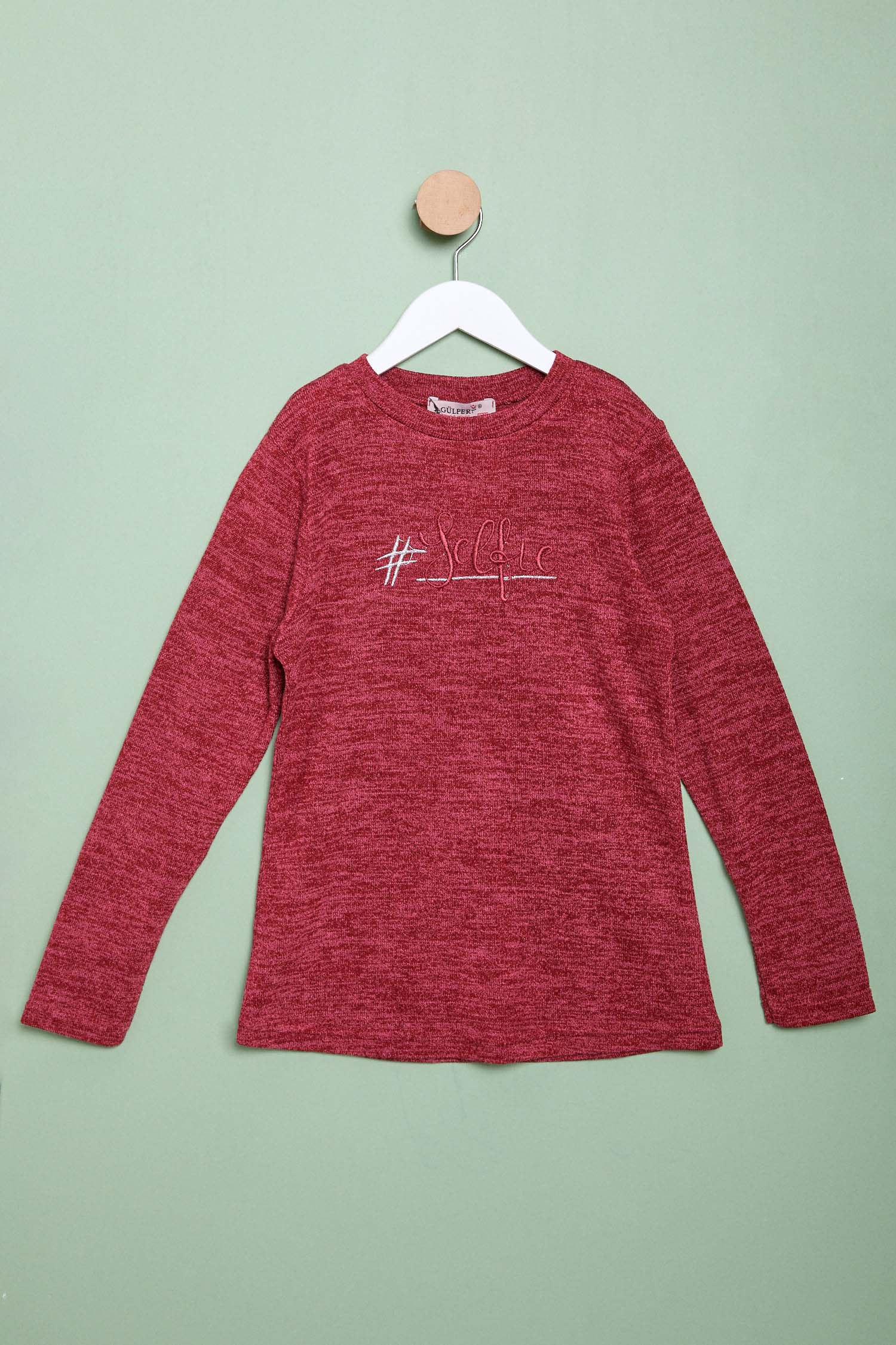 23989-BORDO Çocuk Sweatshirt - 1