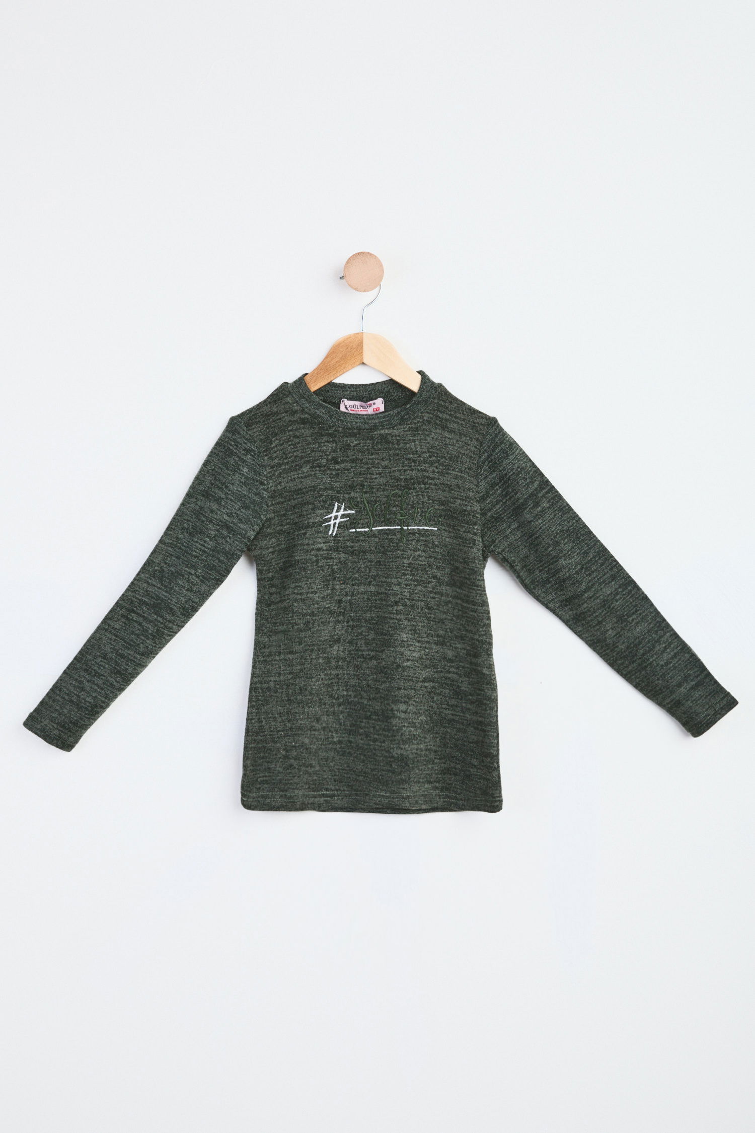 23989-HAKI Çocuk Sweatshirt - 1