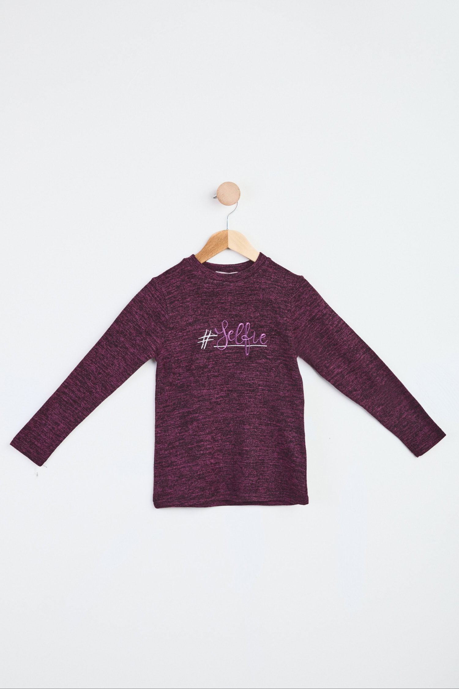 23989-MOR Çocuk Sweatshirt - 1