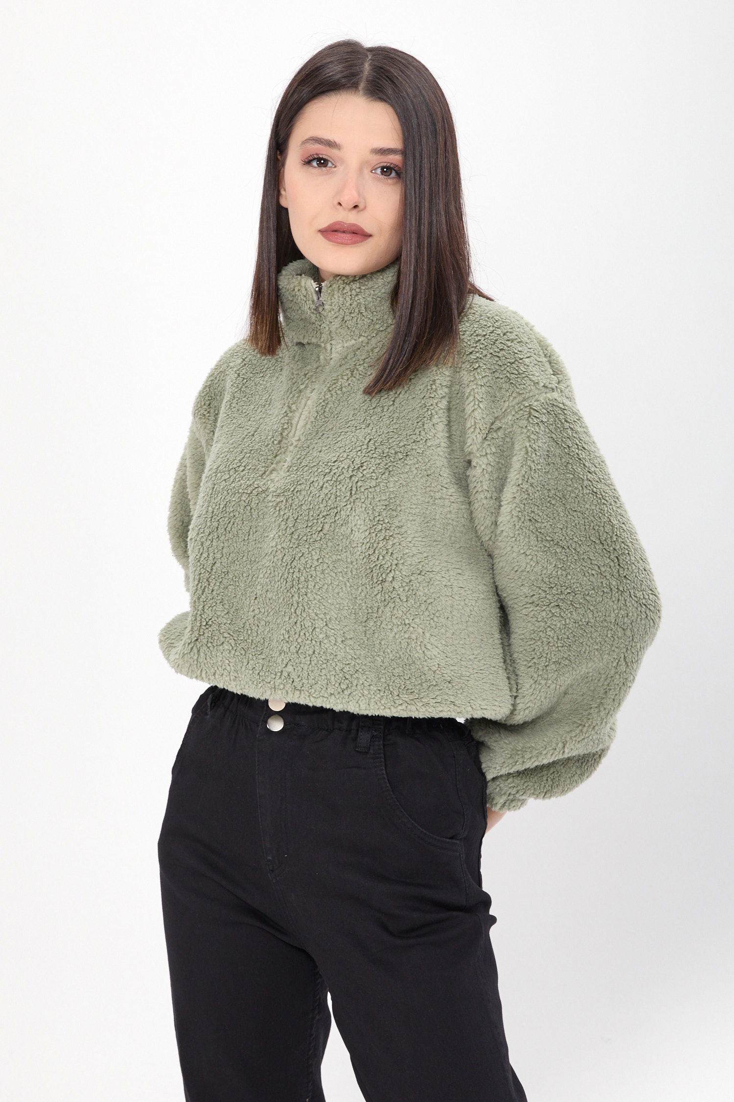 24001-MINT Peluş Sweat - 4