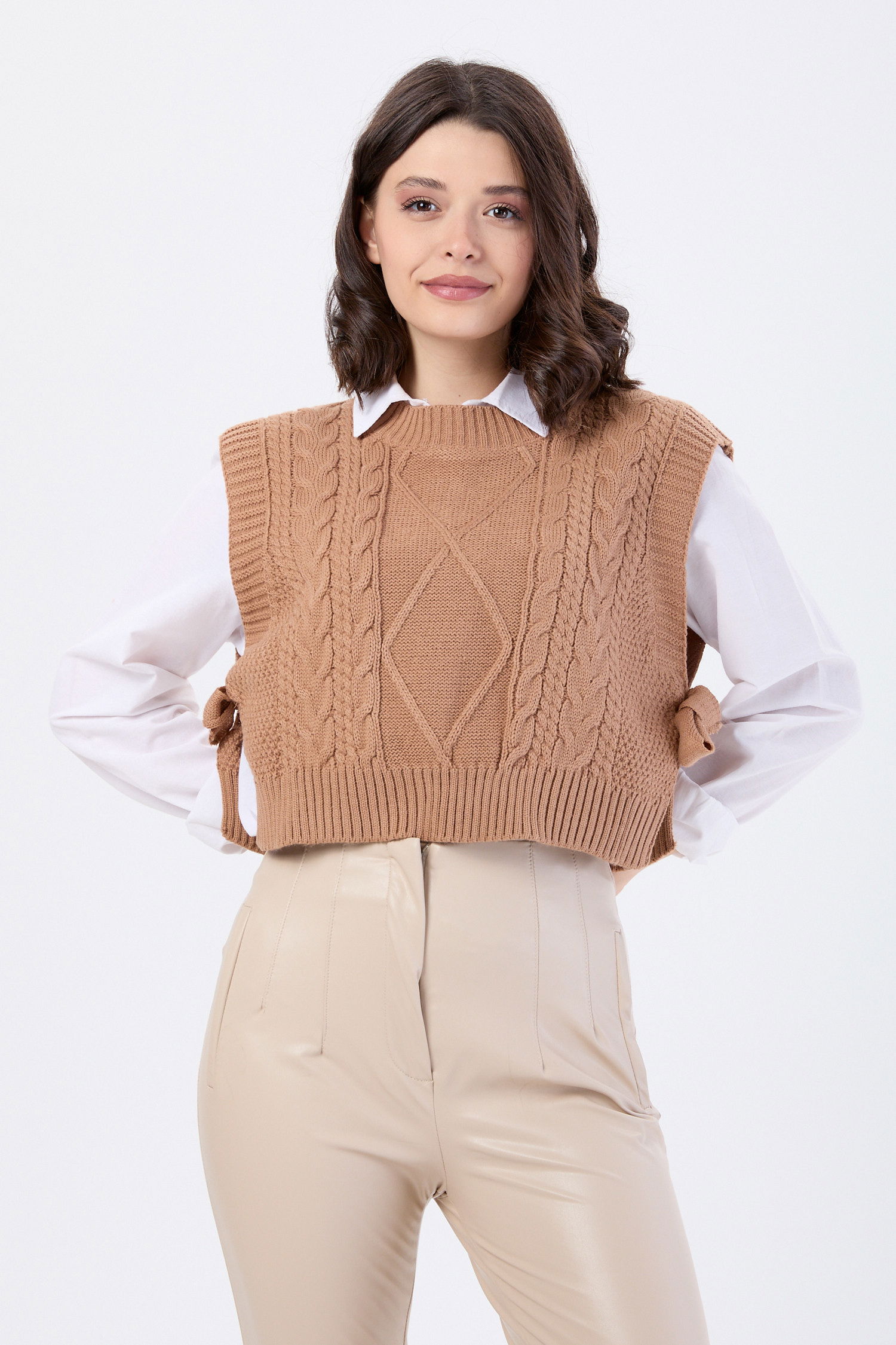 24089-VIZON Triko Süveter - 2