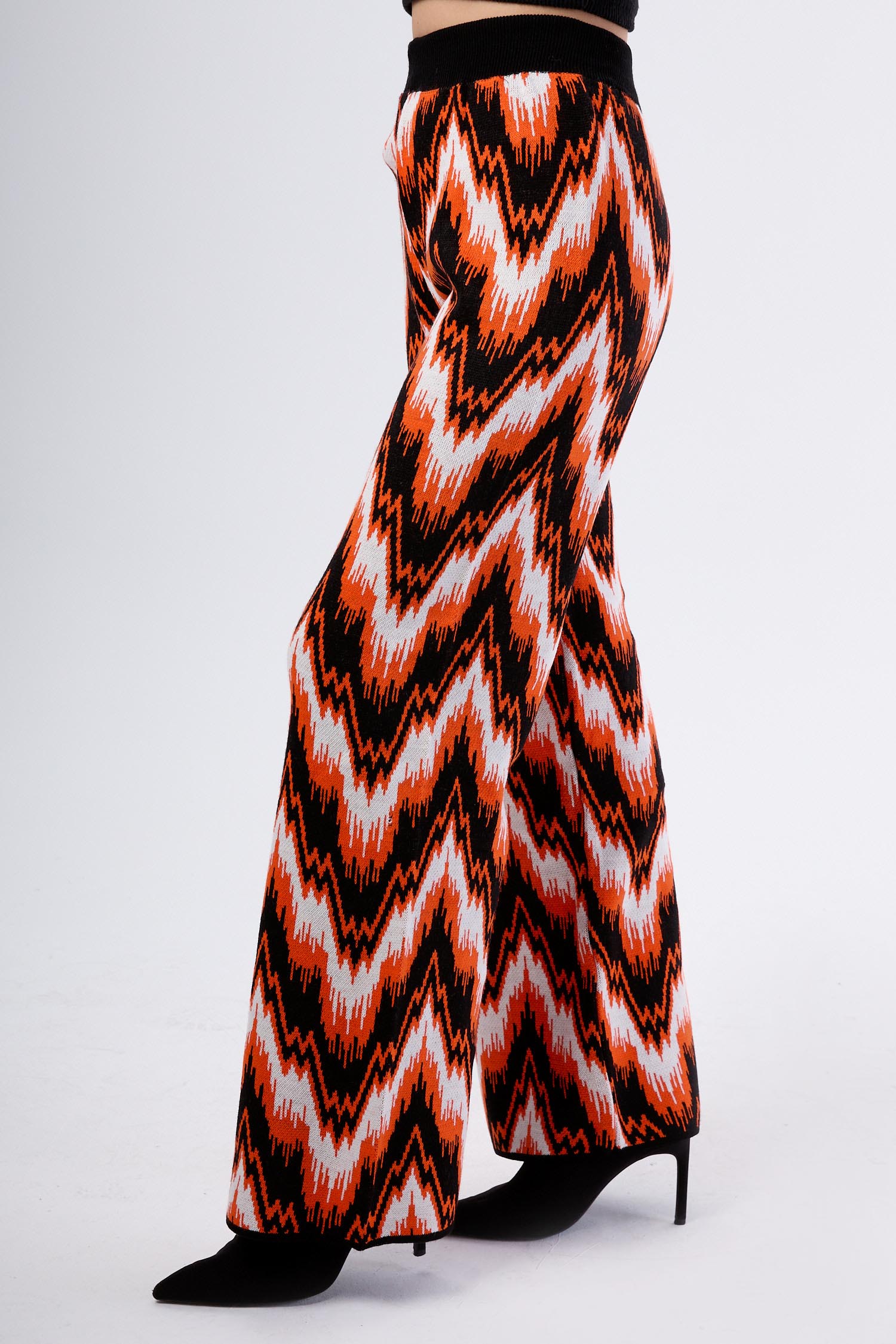 24090-ORANJ Triko Pantolon - 3