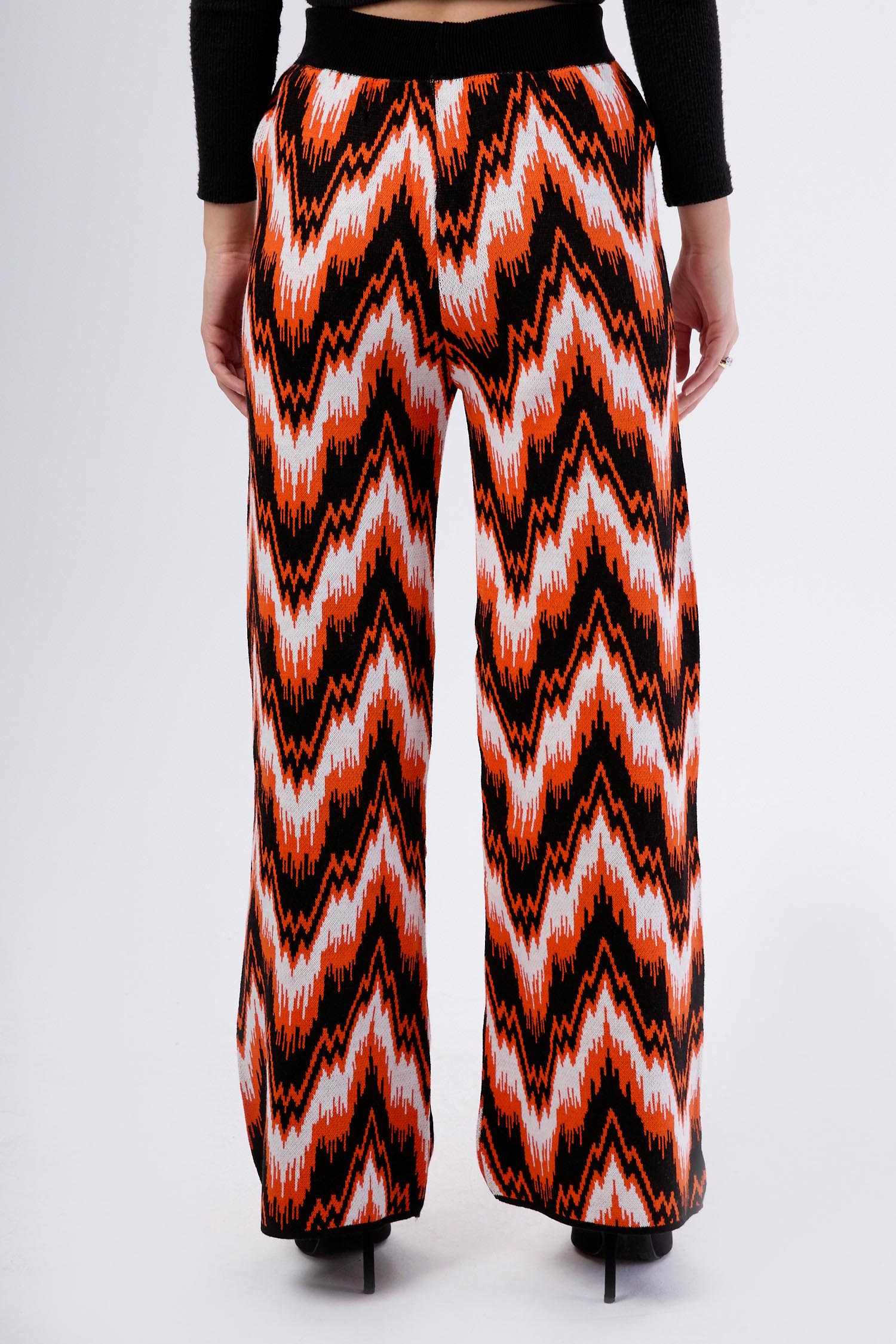 24090-ORANJ Triko Pantolon - 4
