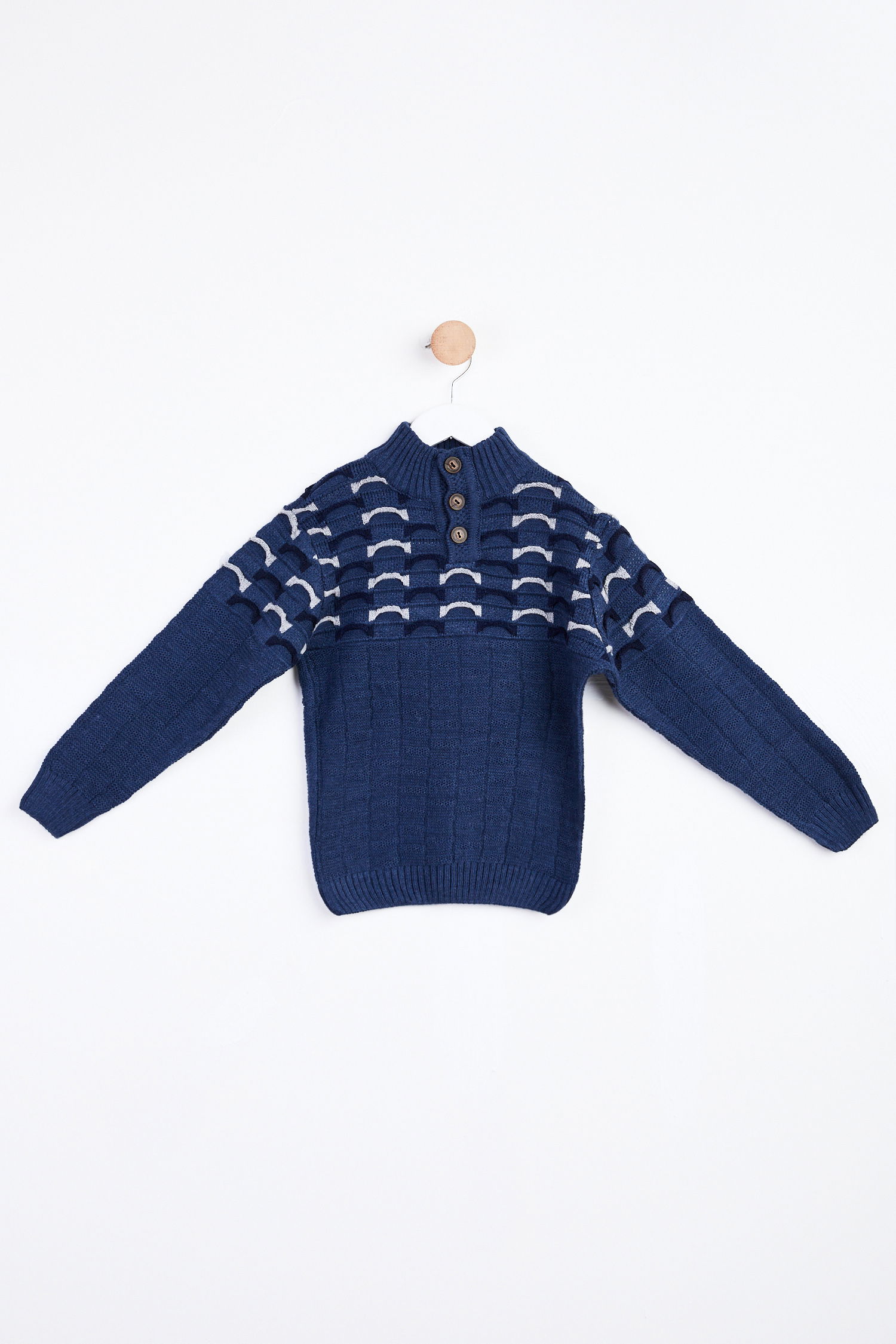 24097-INDIGO Çocuk Kazak - 1