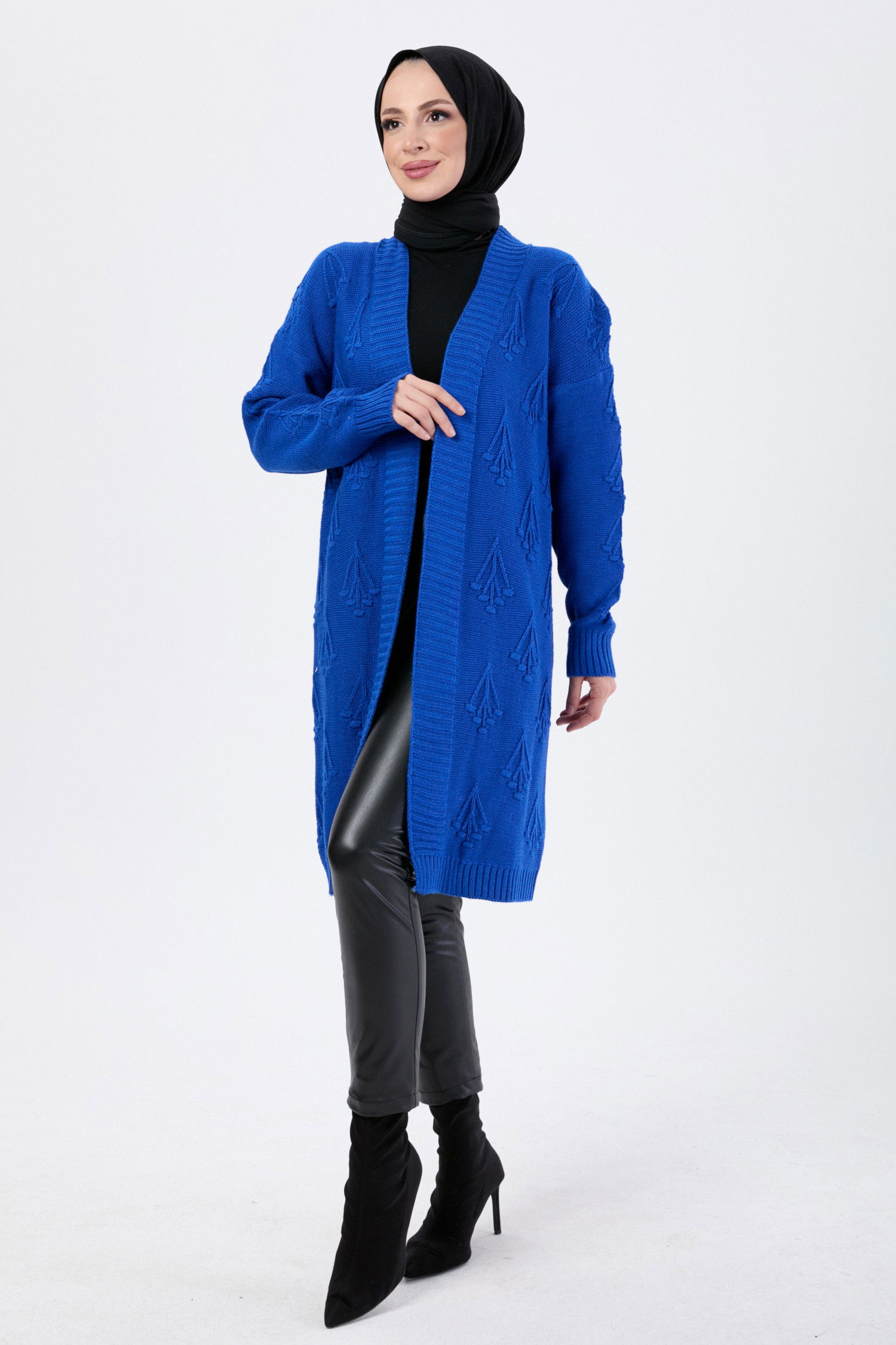 24143-SAKS Triko Hırka - 2