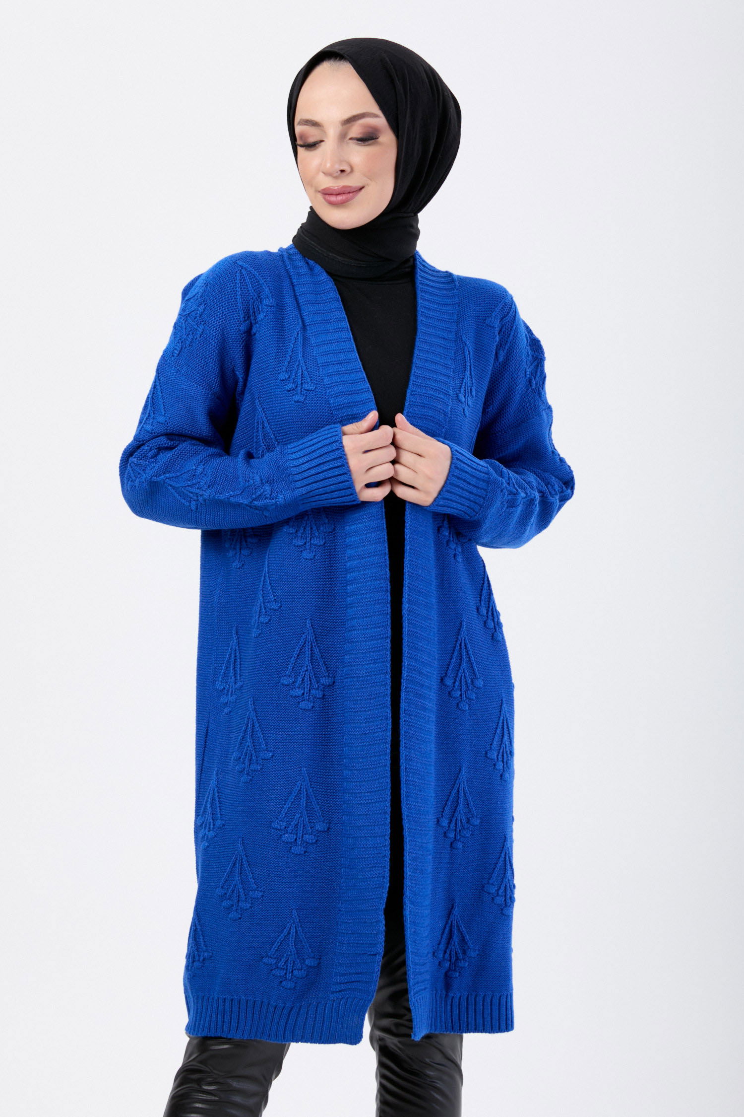 24143-SAKS Triko Hırka - 4