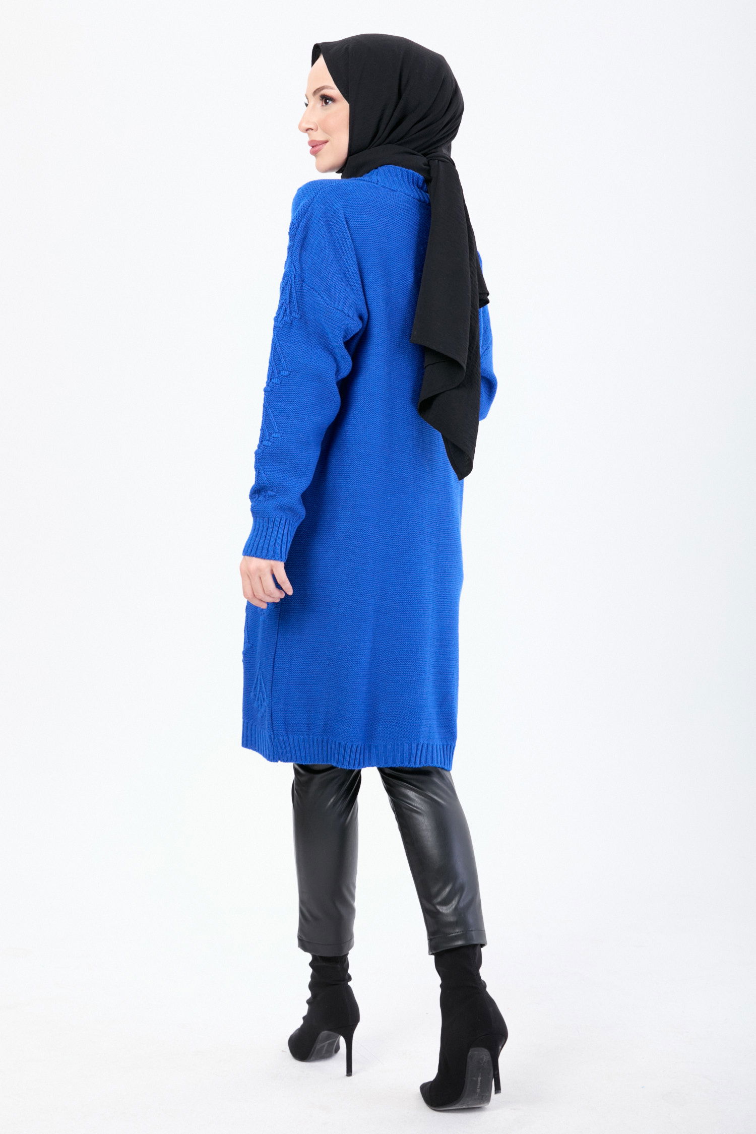 24143-SAKS Triko Hırka - 6