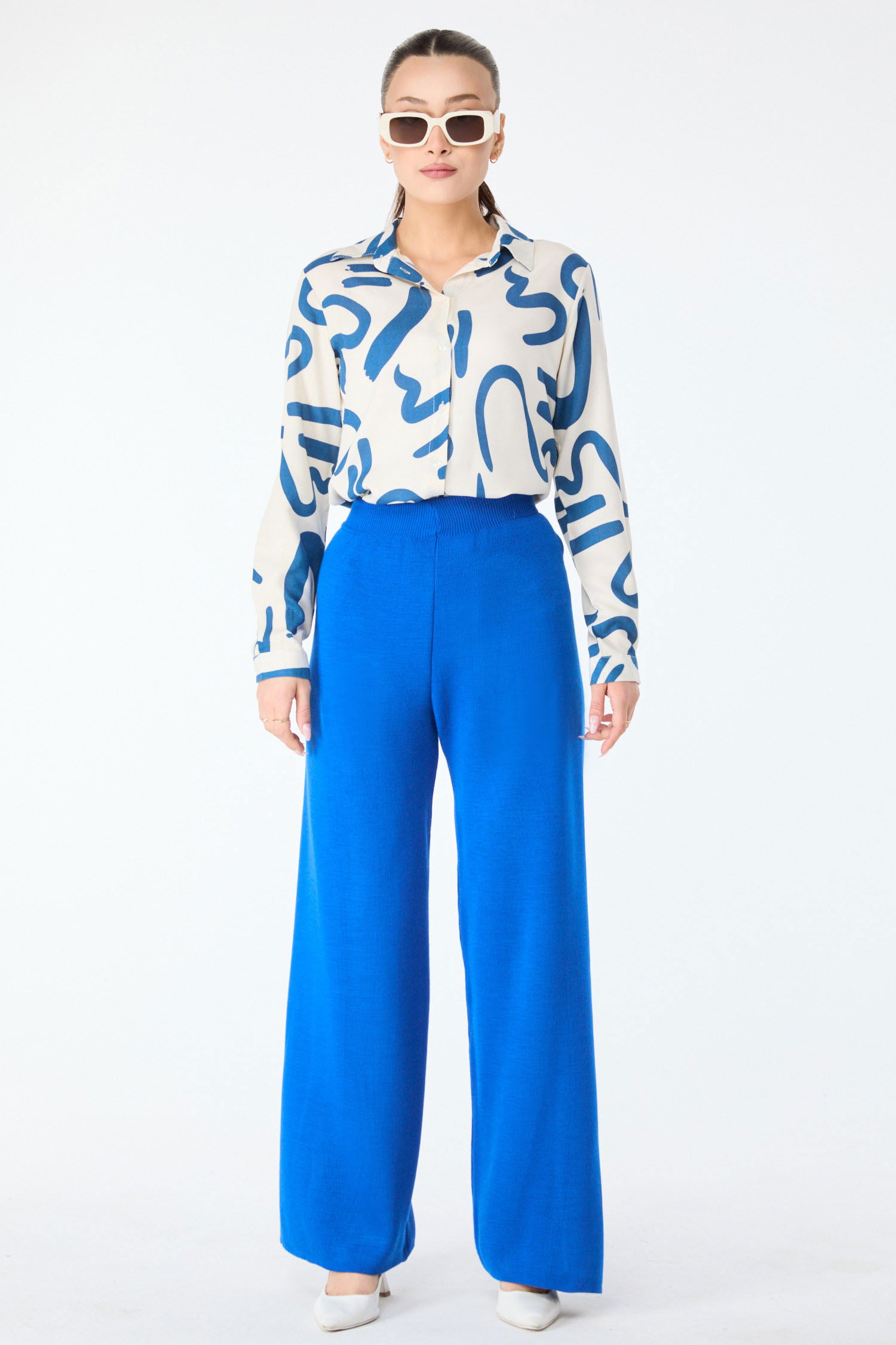 24160-SAKS Triko Pantolon - 2