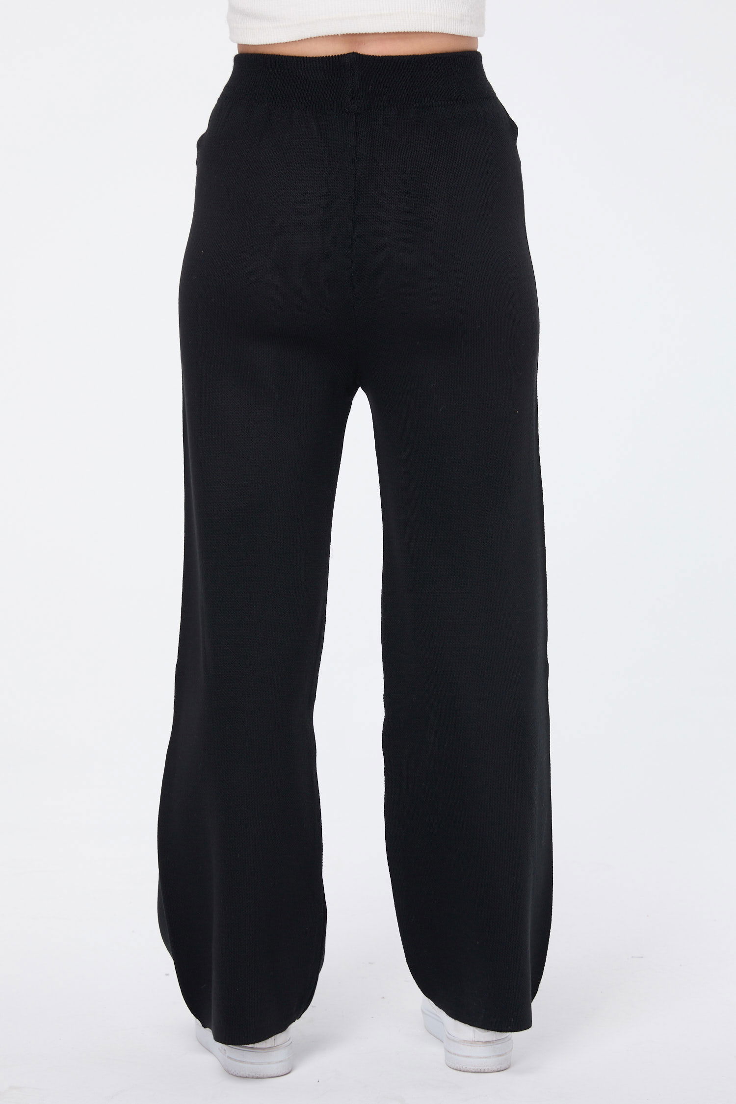 24160-SIYAH Triko Pantolon - 4