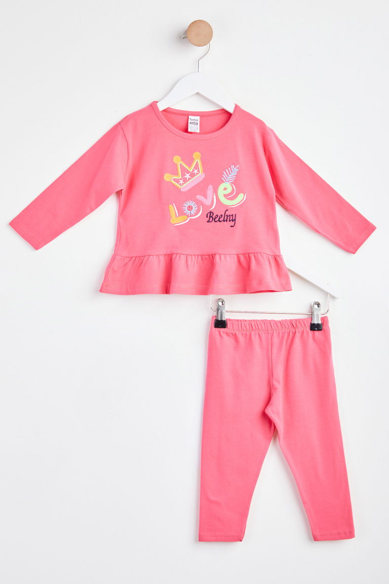 24290-FUSYA Nakışlı Çocuk Takımı - TOFİSA