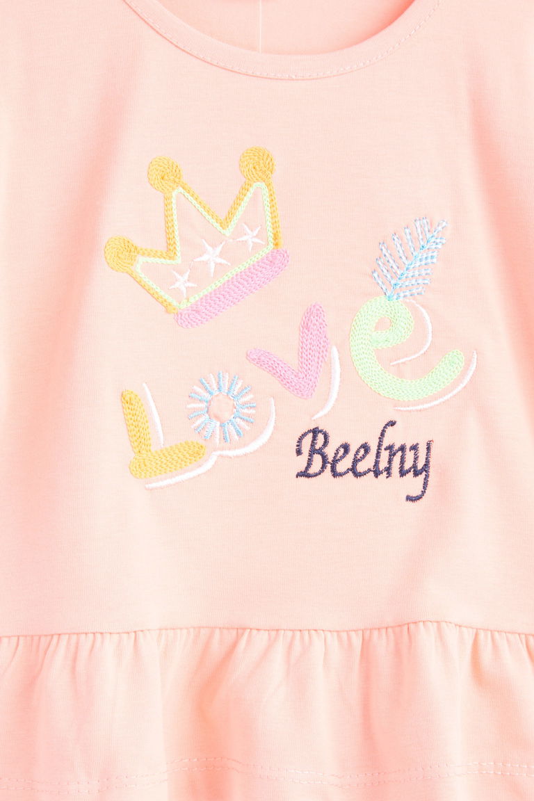 24290-PUDRA Nakışlı Çocuk Takımı - TOFİSA