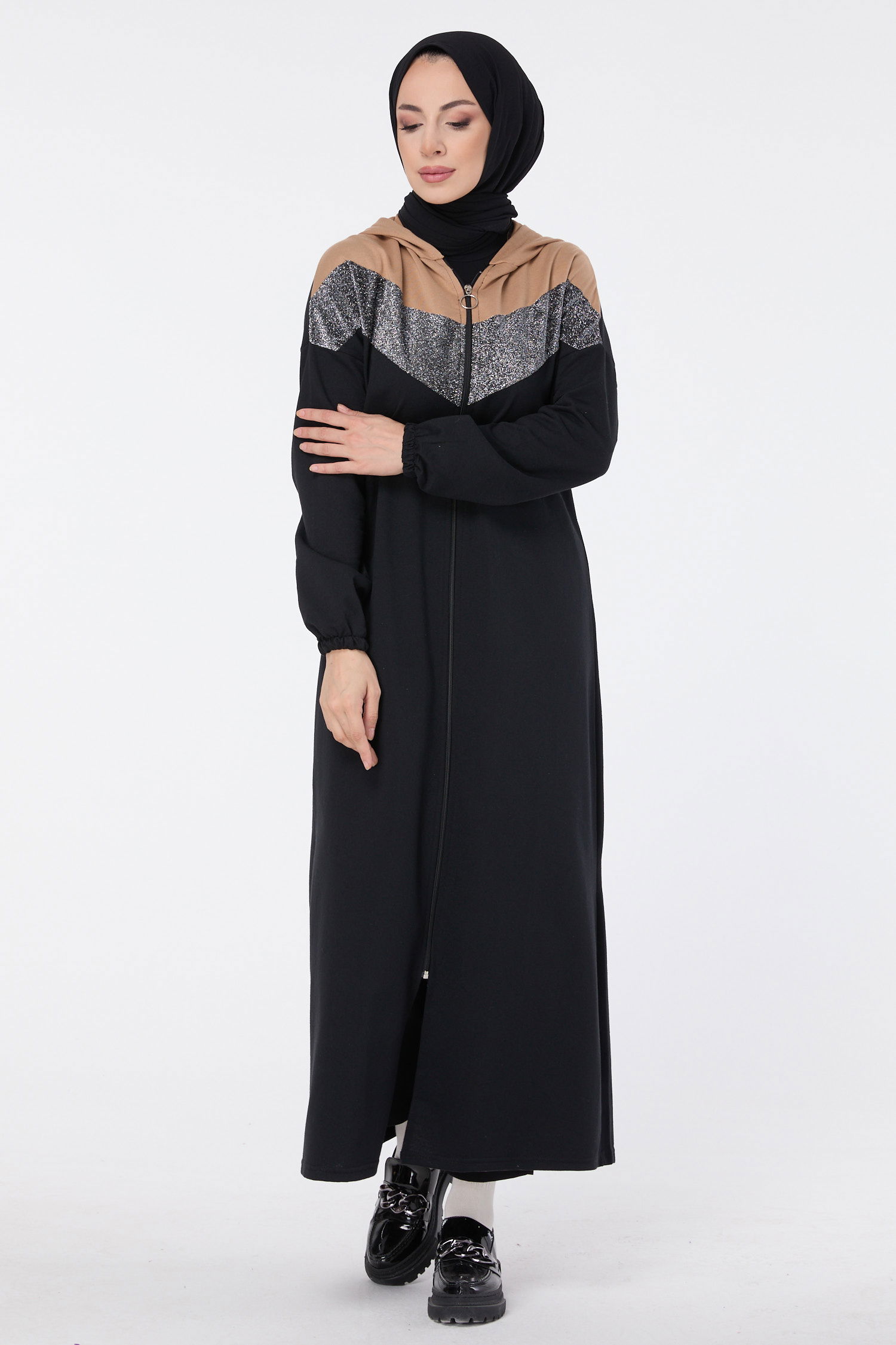 Ferace Siyah Vizon - 3088 - 1