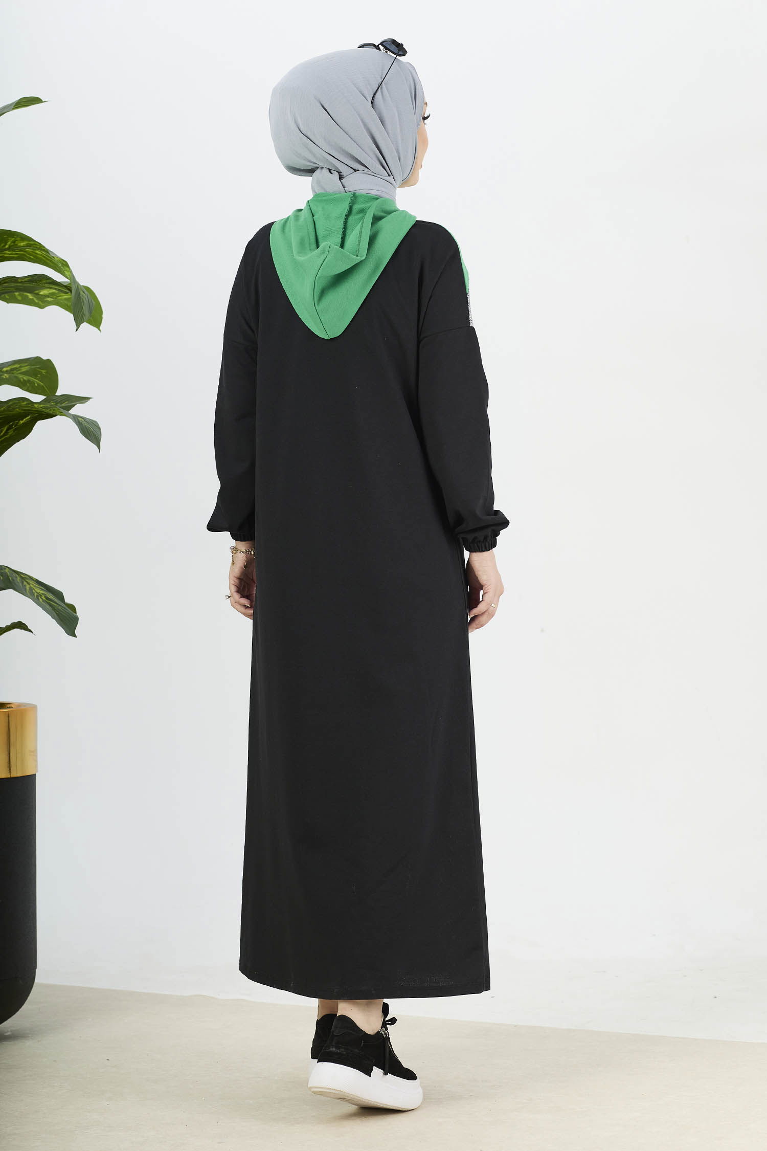 3088-YESIL Ferace - 5