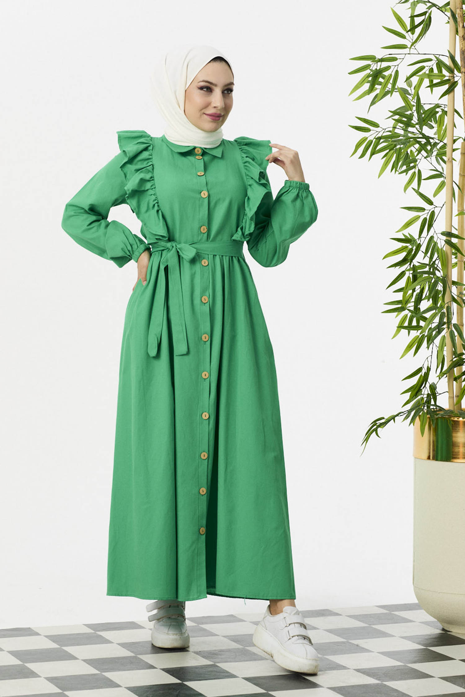 3127-YESIL Kap - 3