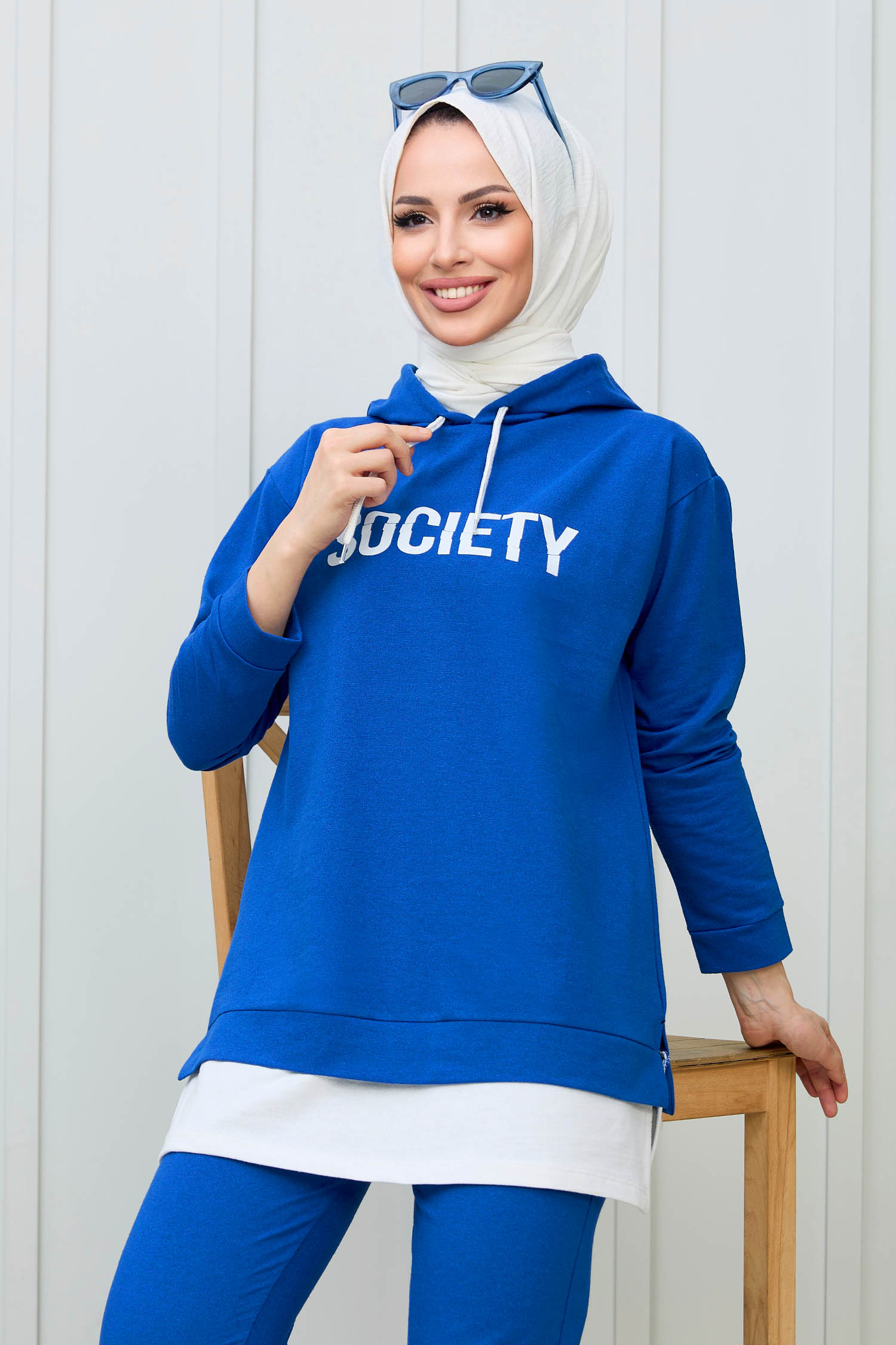 3553-SAKS TUNIK PANTOLON - 2