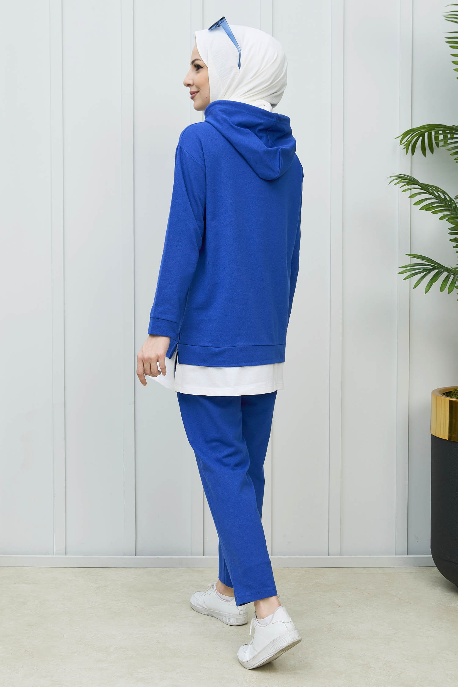 3553-SAKS TUNIK PANTOLON - 5