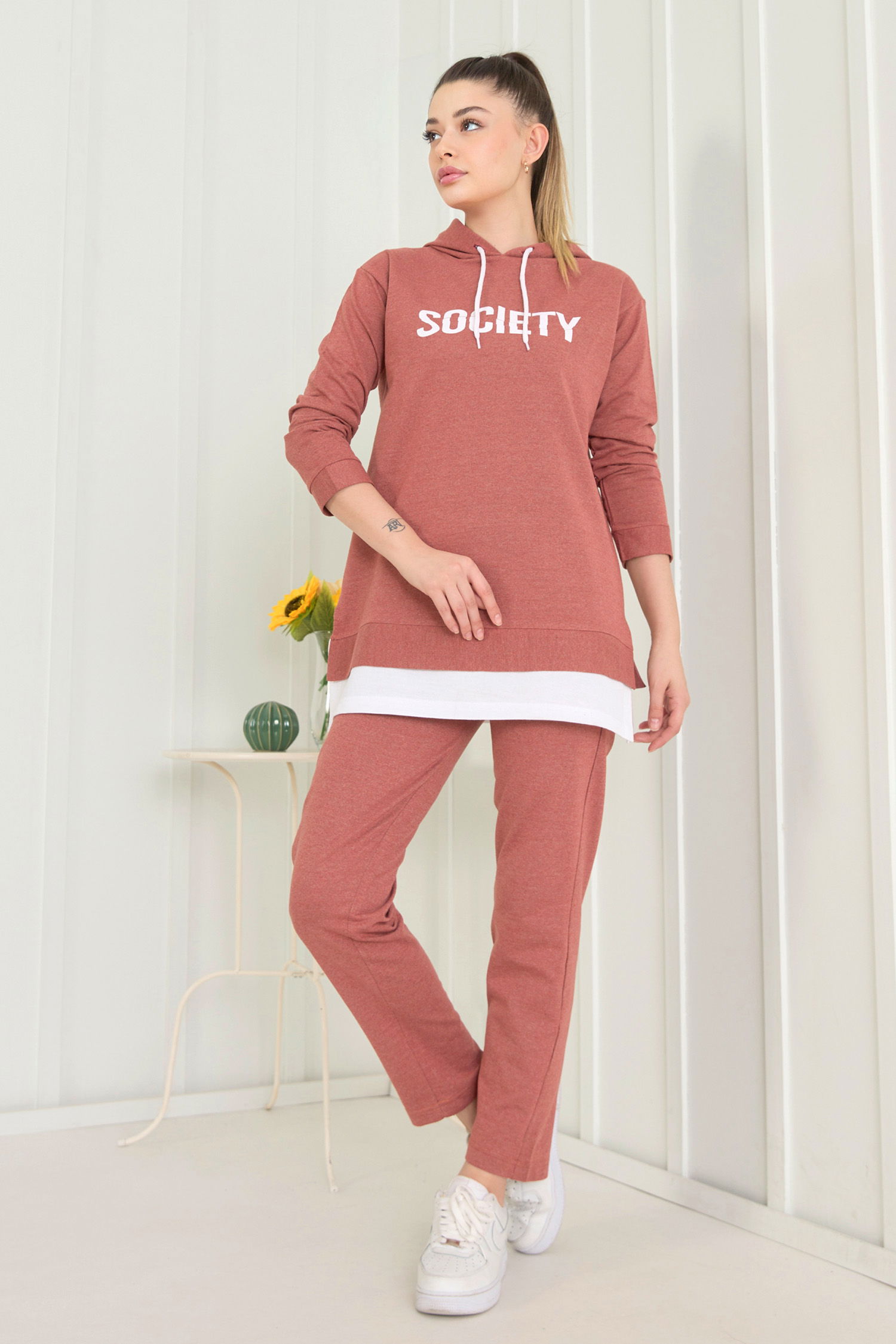 3553-TABA TUNIK PANTOLON - 1