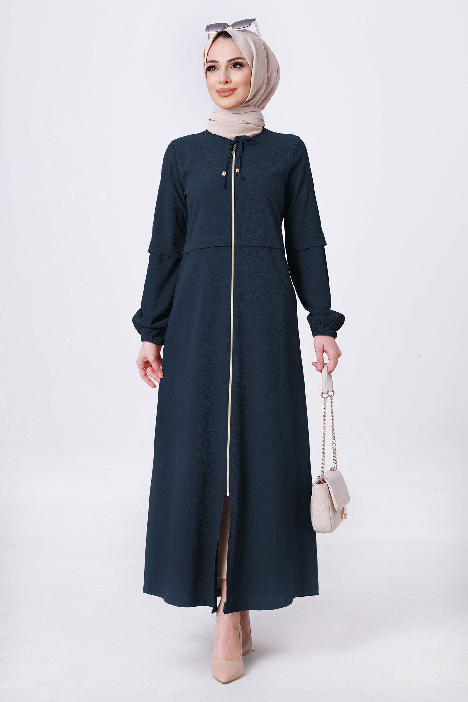 3659-LACIVERT Kap - 2