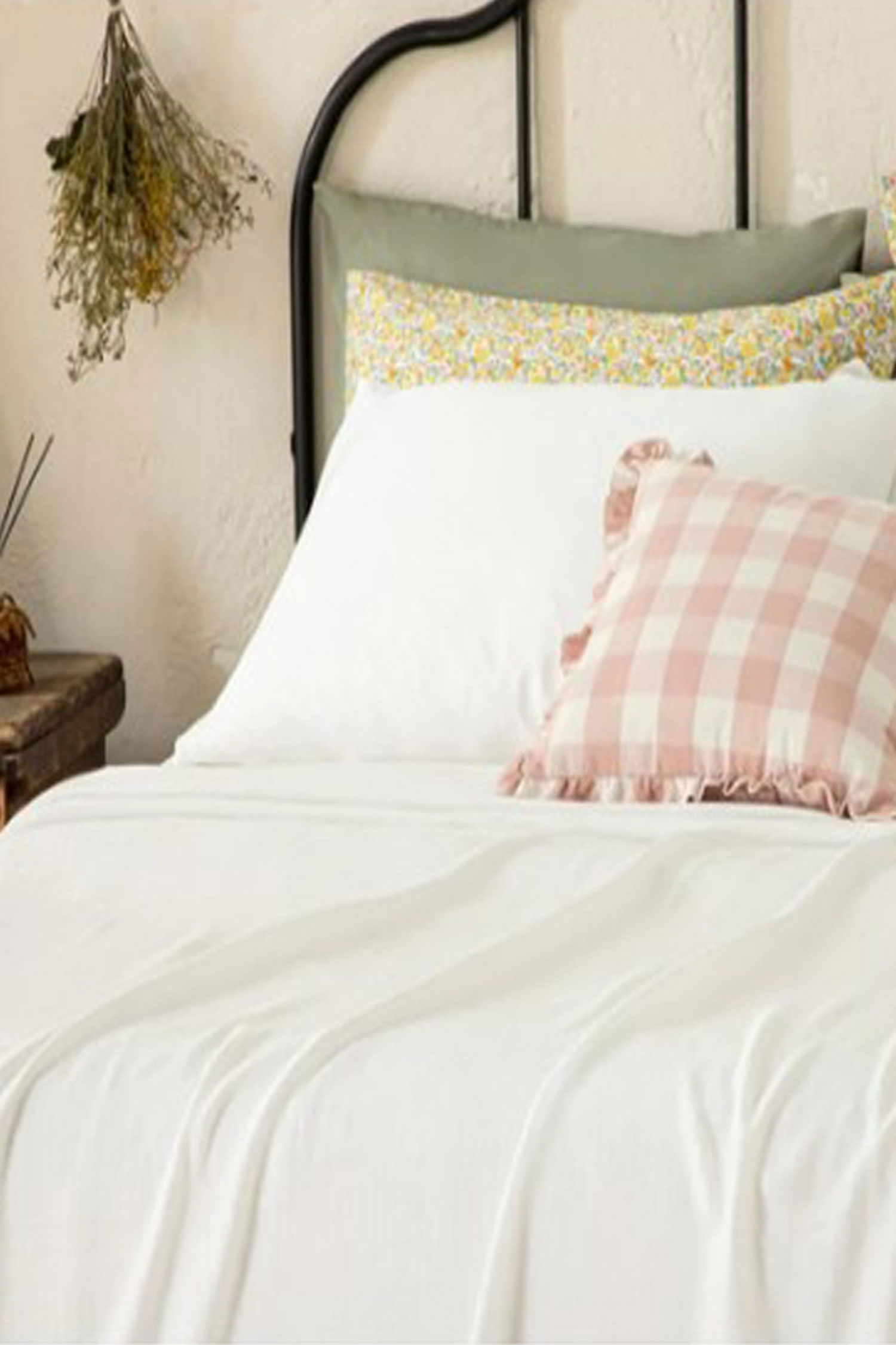 60020-BEYAZ Tek Kişilik Pike - 3