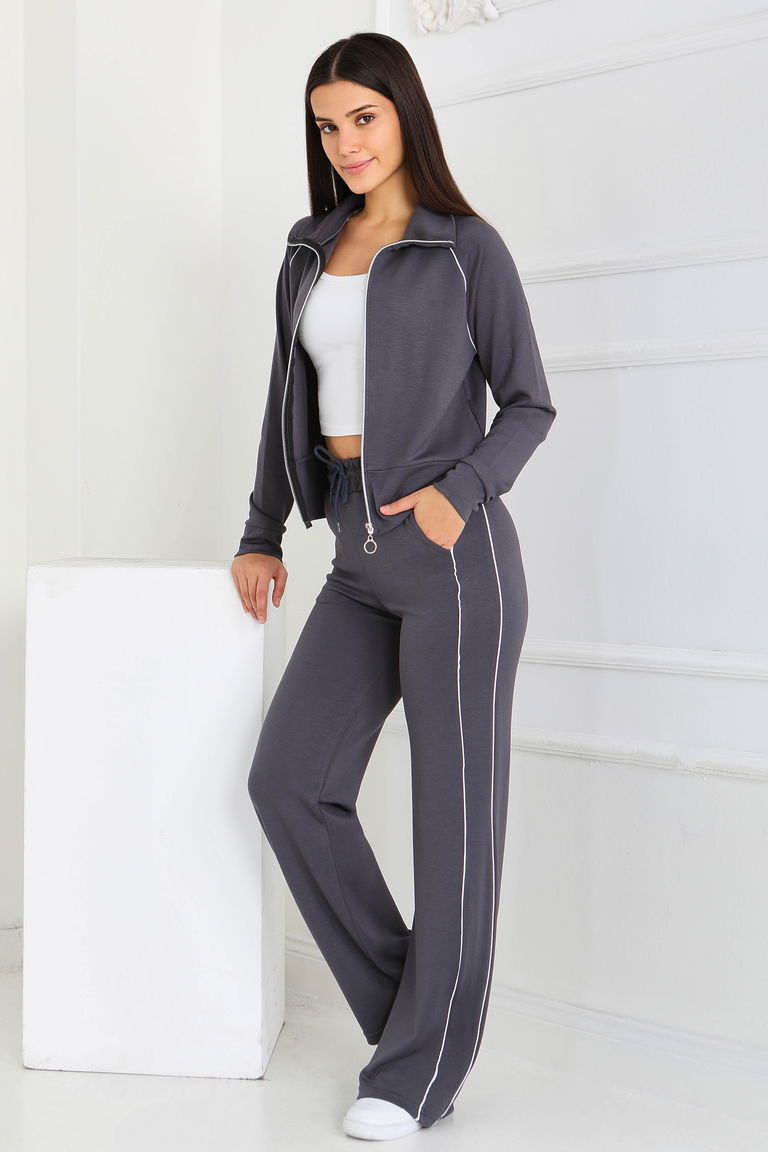 Ara garnili Modal İkili Takım - 27877-FUME - TOFİSA