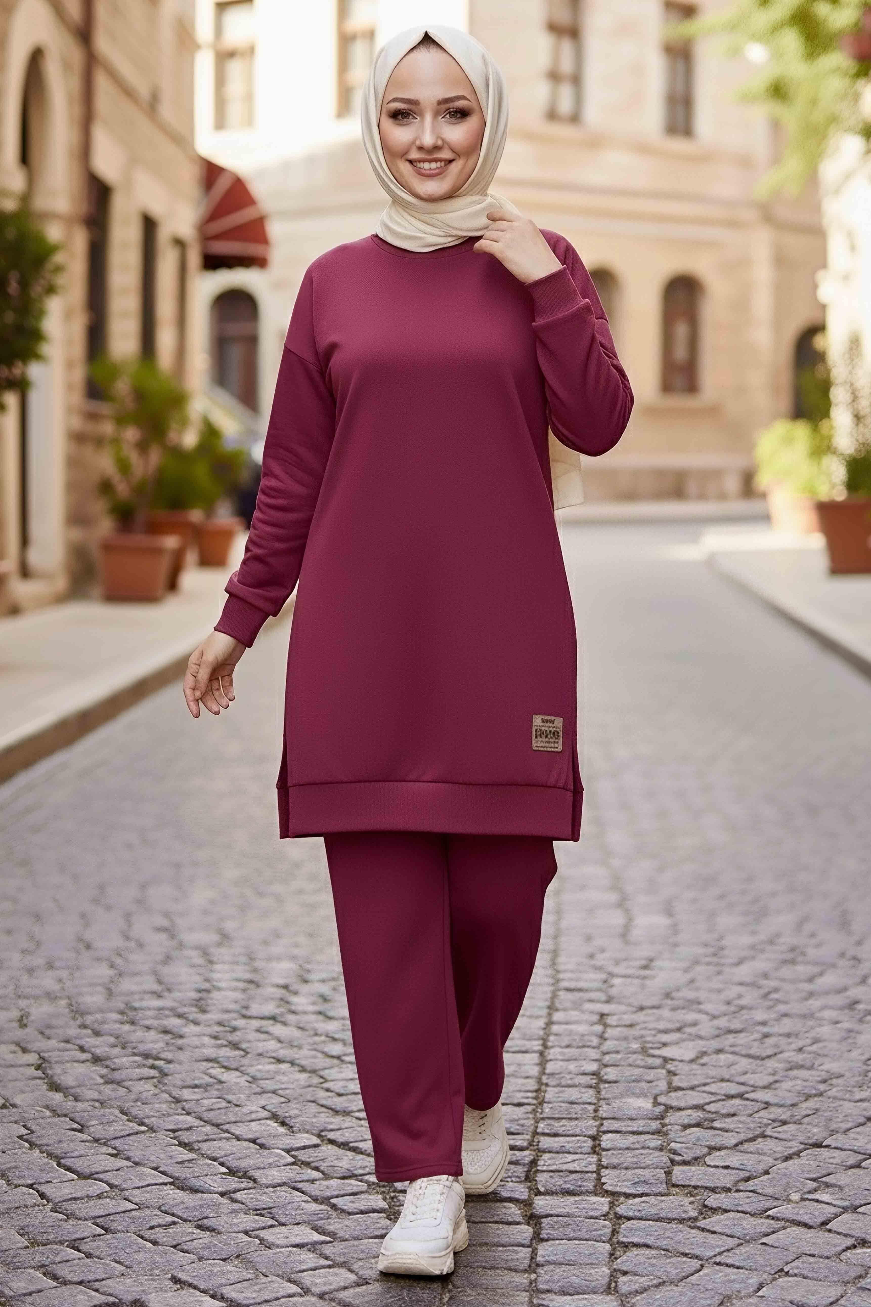 Armalı Vortex İkili Takım - 28000-BORDO - 1