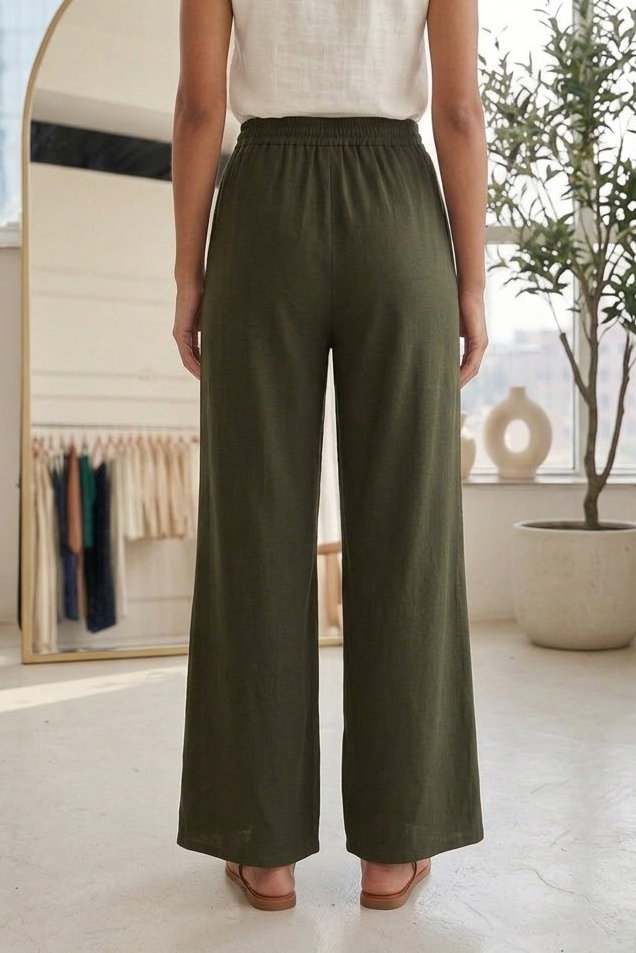 Ayrobin Salaş Pantolon Haki - 28755-HAKI - 3