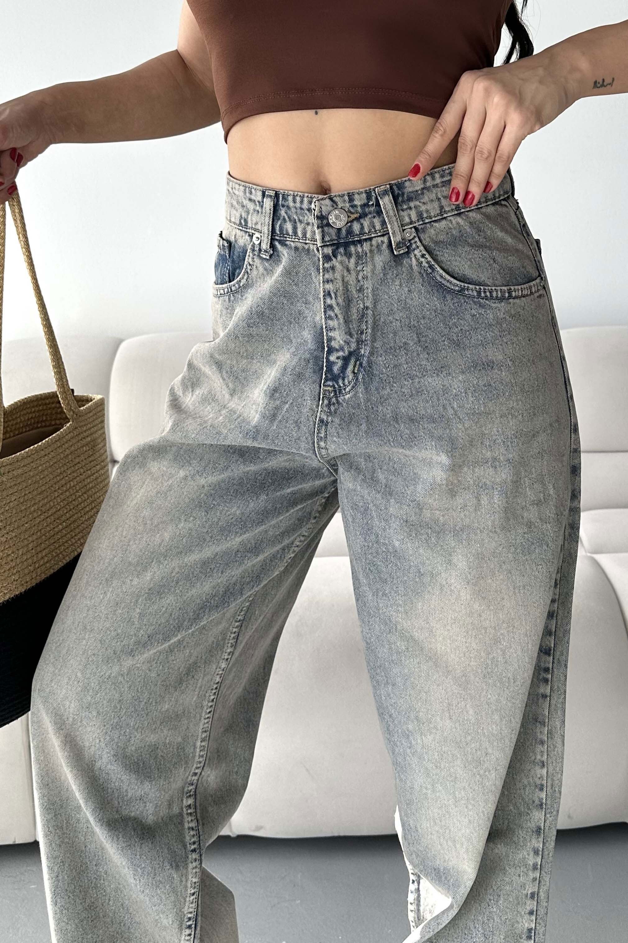 Baggy Kot Pantolon - 28280-TINT-KAHVE - 4