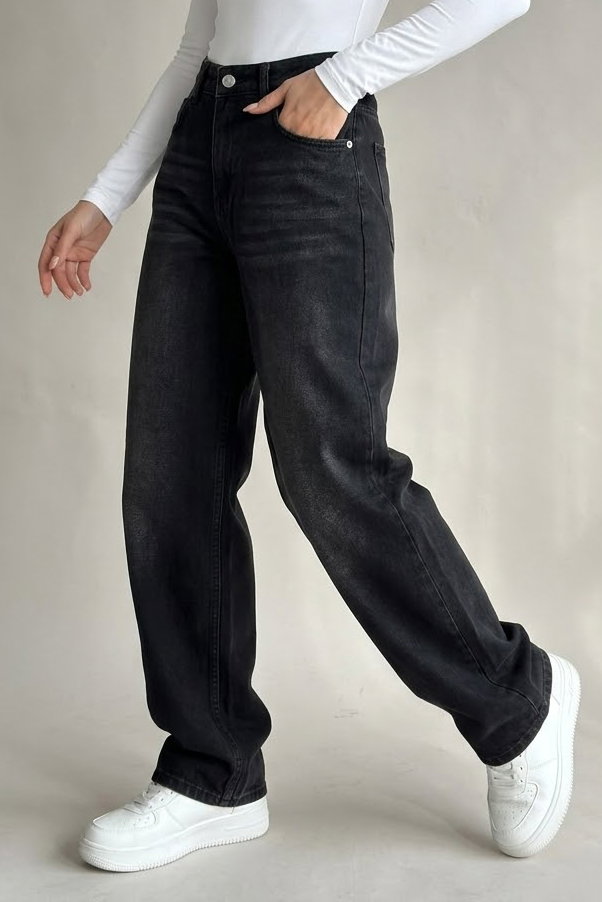 Baggy Kot Pantolon Antrasit - K3006-ANTRASIT - 2
