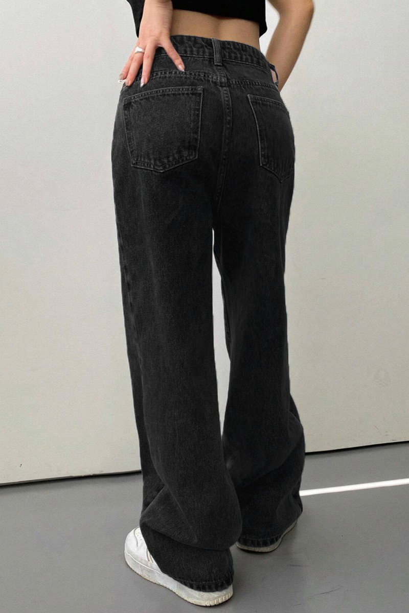 Baggy Kot Pantolon Siyah - 26755 - 3