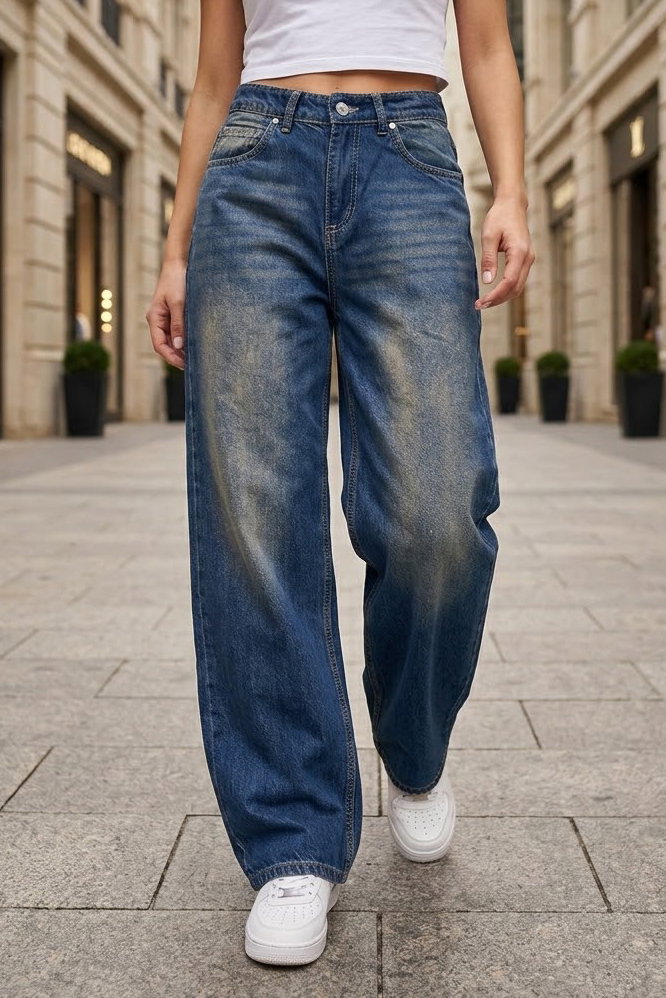 Baggy Kot Pantolon Tint-kahve - K3006-TINT-KAHVE - 2