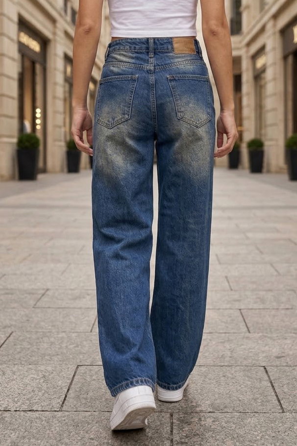 Baggy Kot Pantolon Tint-kahve - K3006-TINT-KAHVE - 3