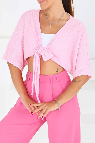 Bağlamalı Bluz - 27539 