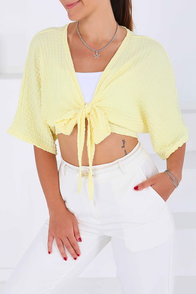 Bağlamalı Bluz - 27539 