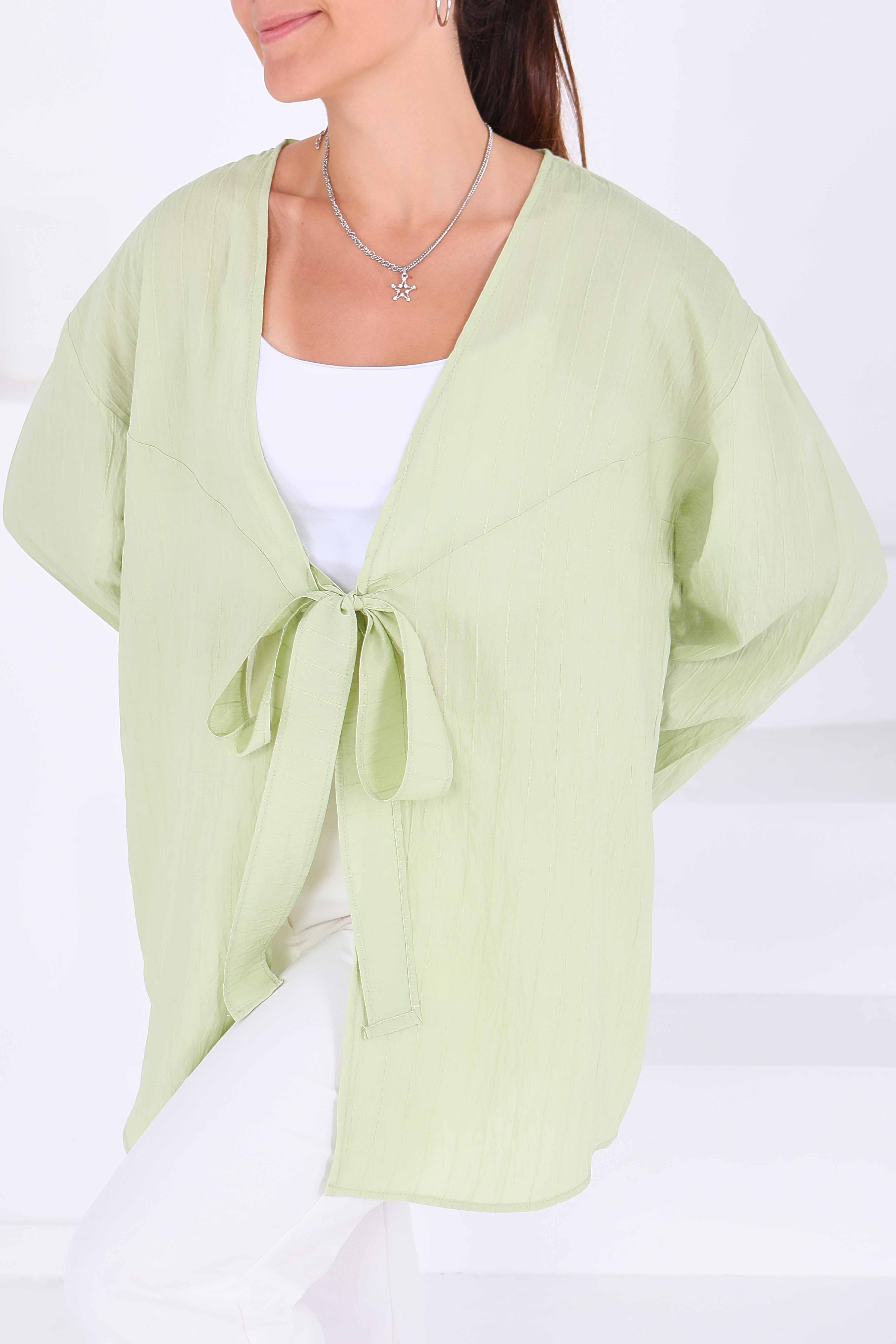 Bağlamalı Ceket - 27486 - 10