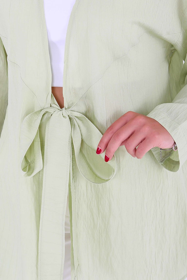 Bağlamalı Ceket - 27486 - TOFİSA