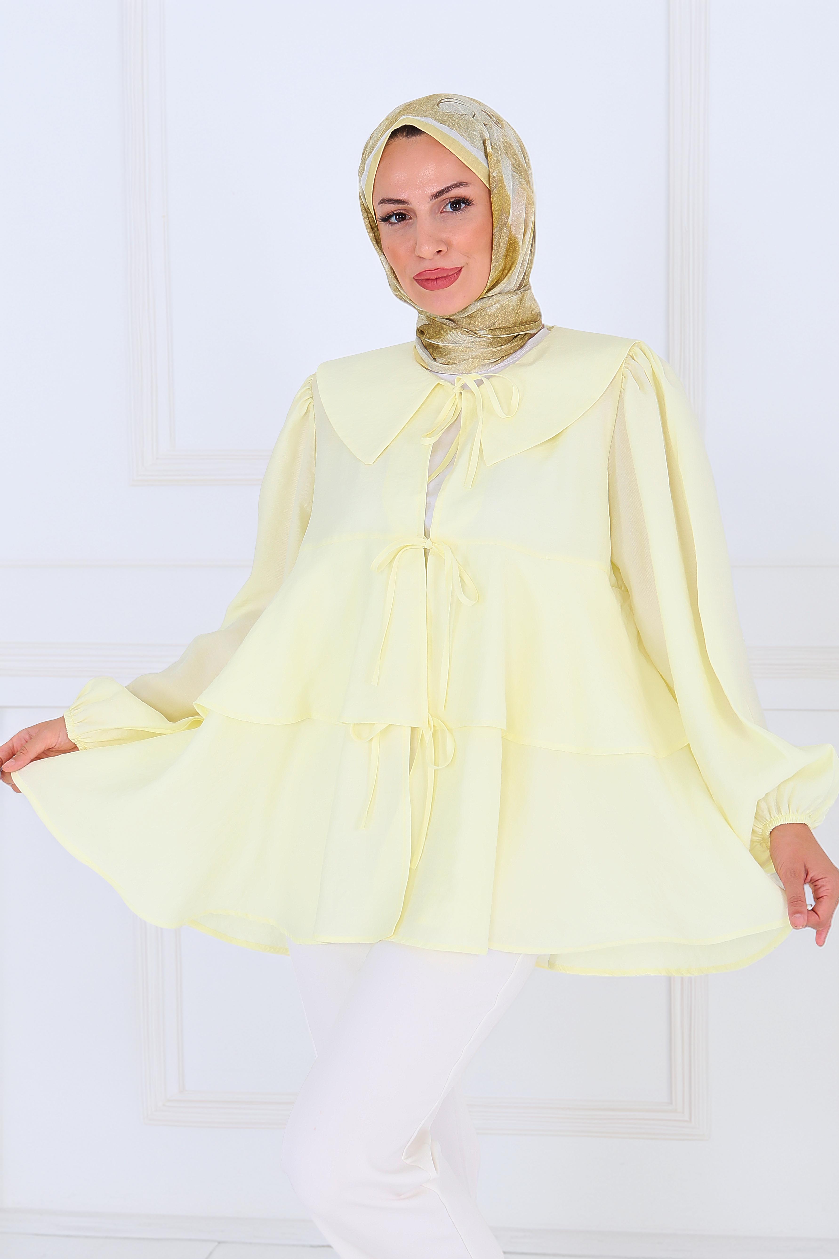 Bağlamalı Gömlek - 27549 - 4