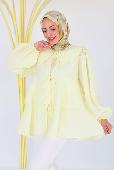 Bağlamalı Gömlek - 27549 
