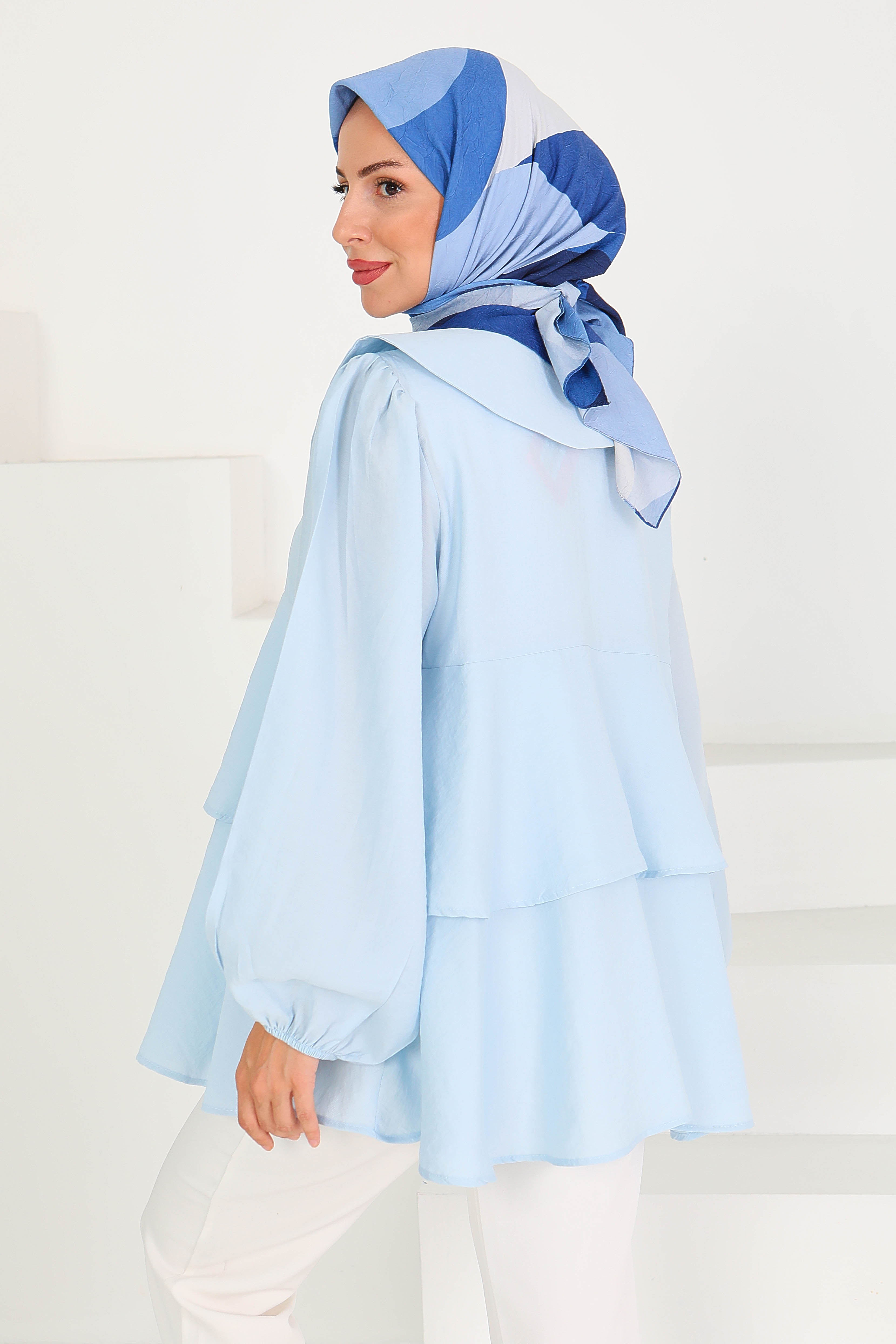 Bağlamalı Gömlek - 27549 - 6