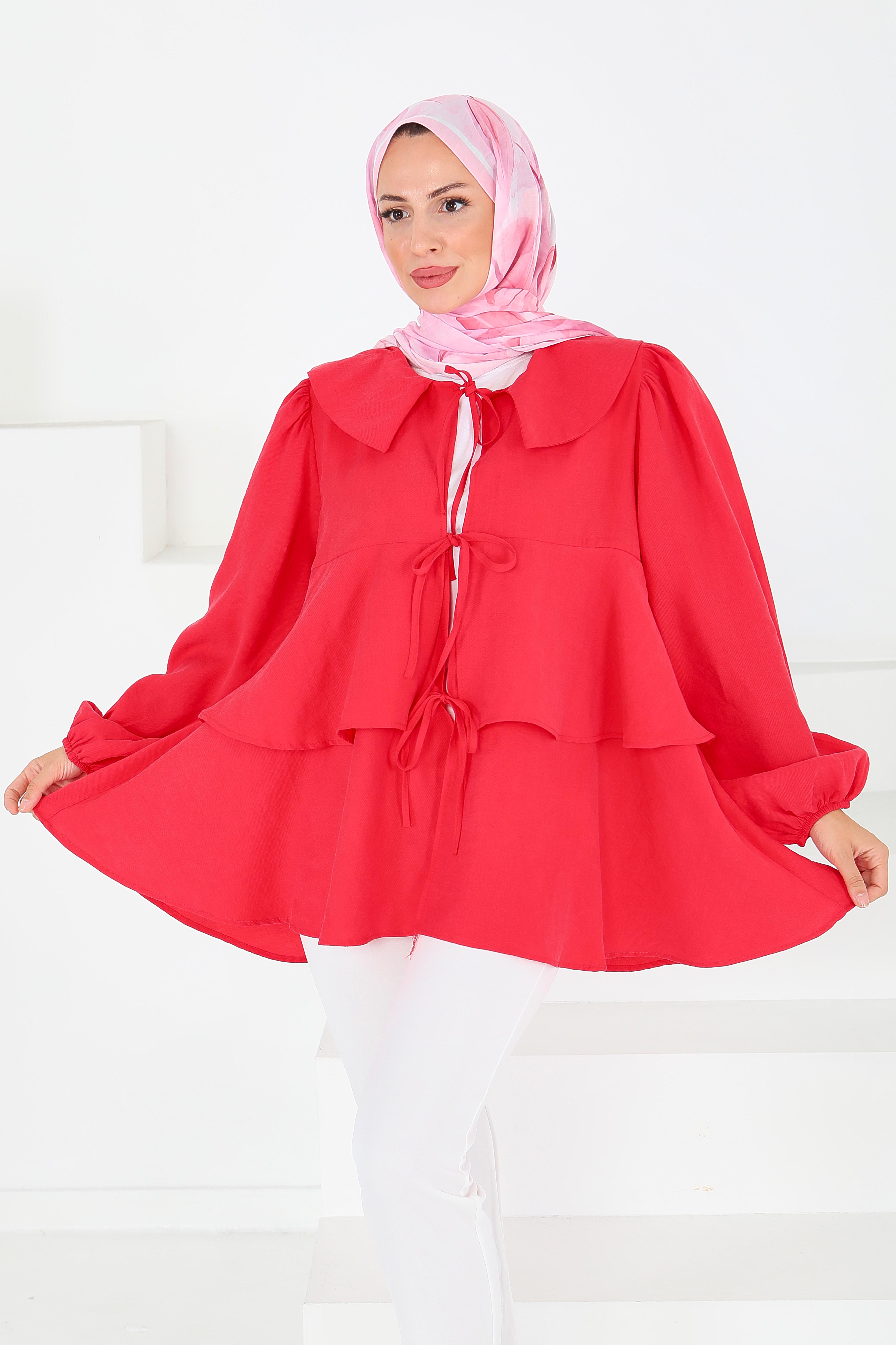 Bağlamalı Gömlek - 27549 - 3