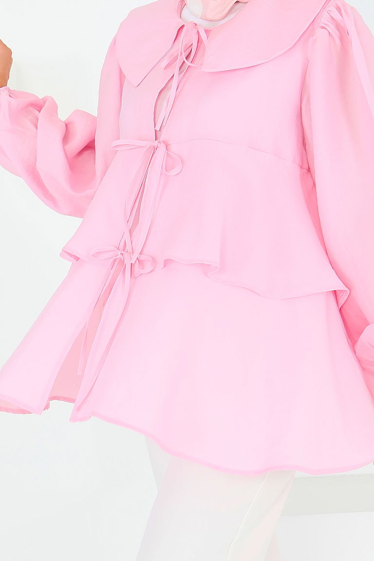 Bağlamalı Gömlek - 27549 - TOFİSA