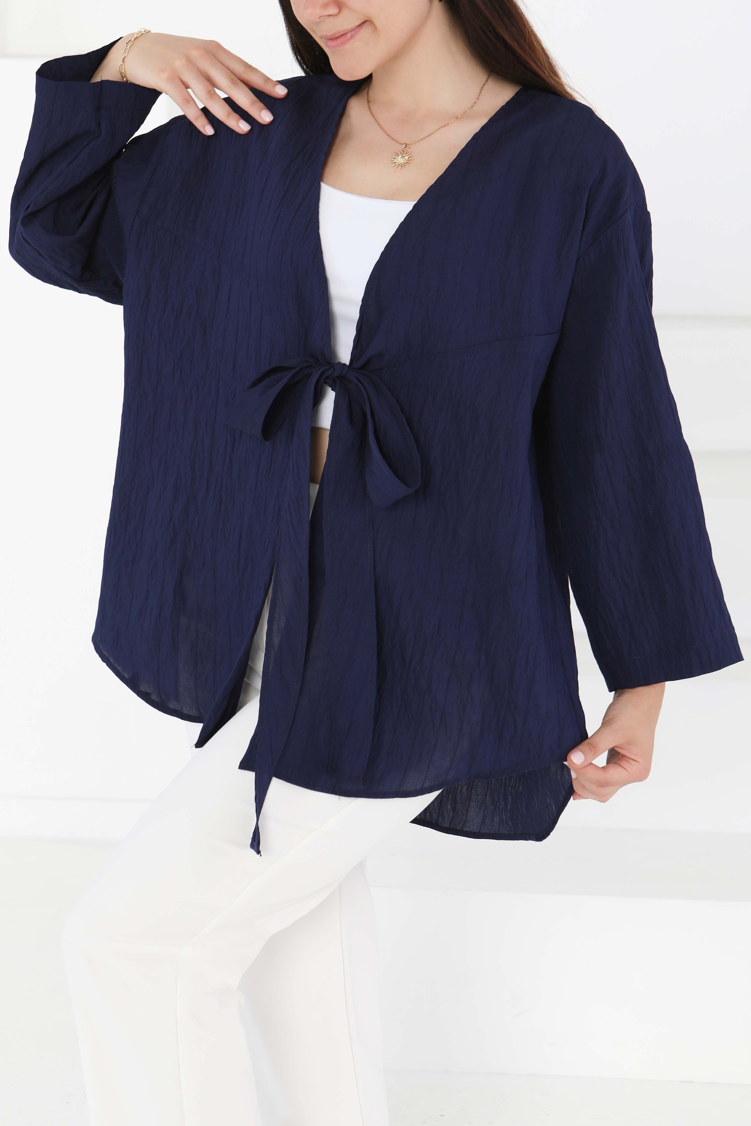 Bağlamalı Kimono - 27388 - 2